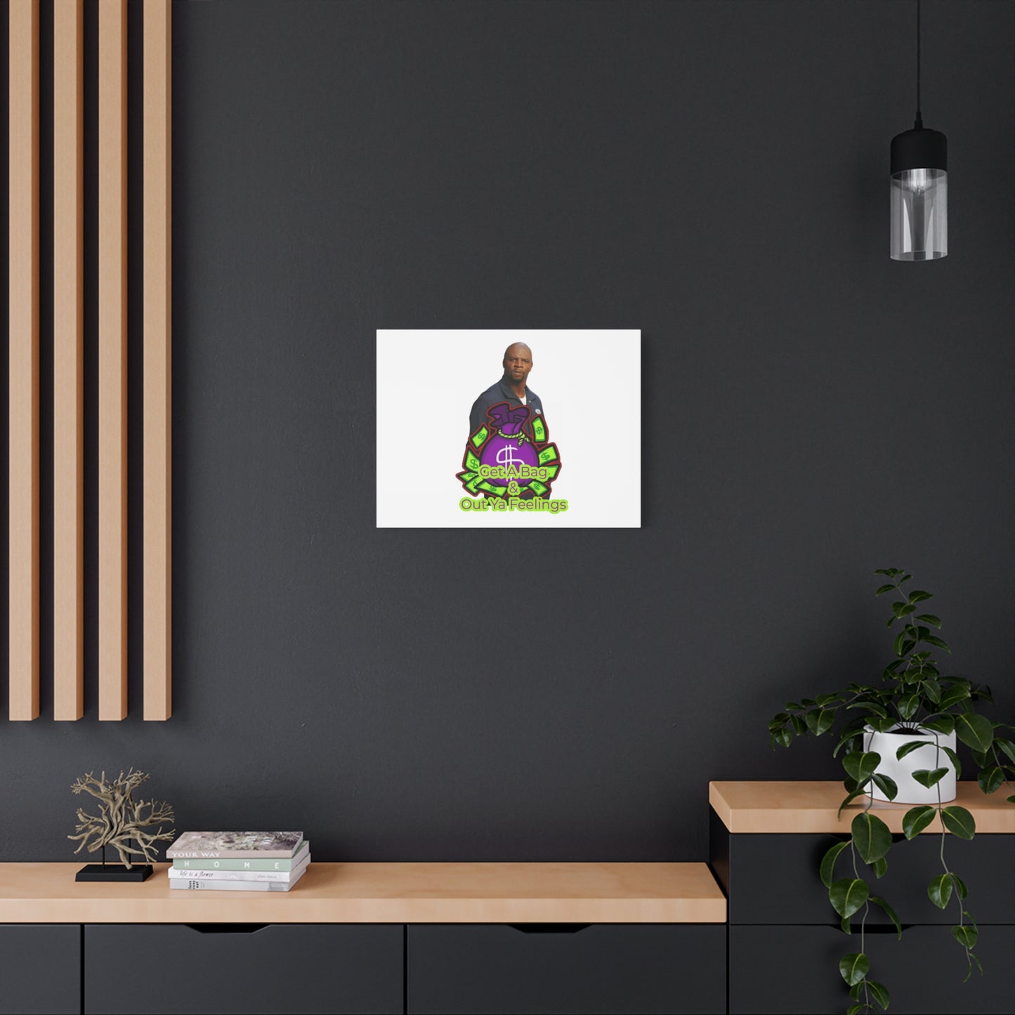 Blk Greatness Matte Canvas, Stretched, 1.25"