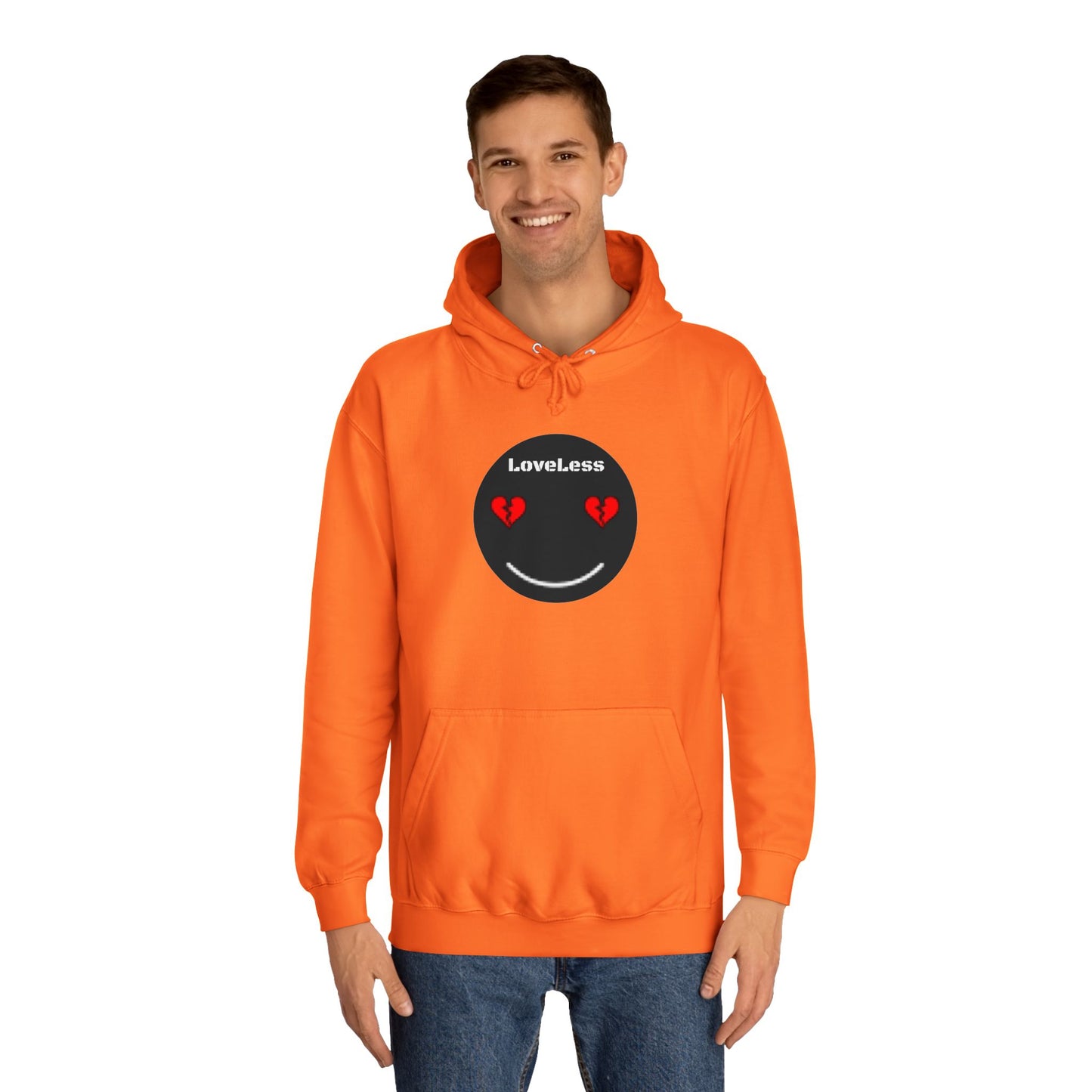 HBG LoveLess Unisex College Hoodie