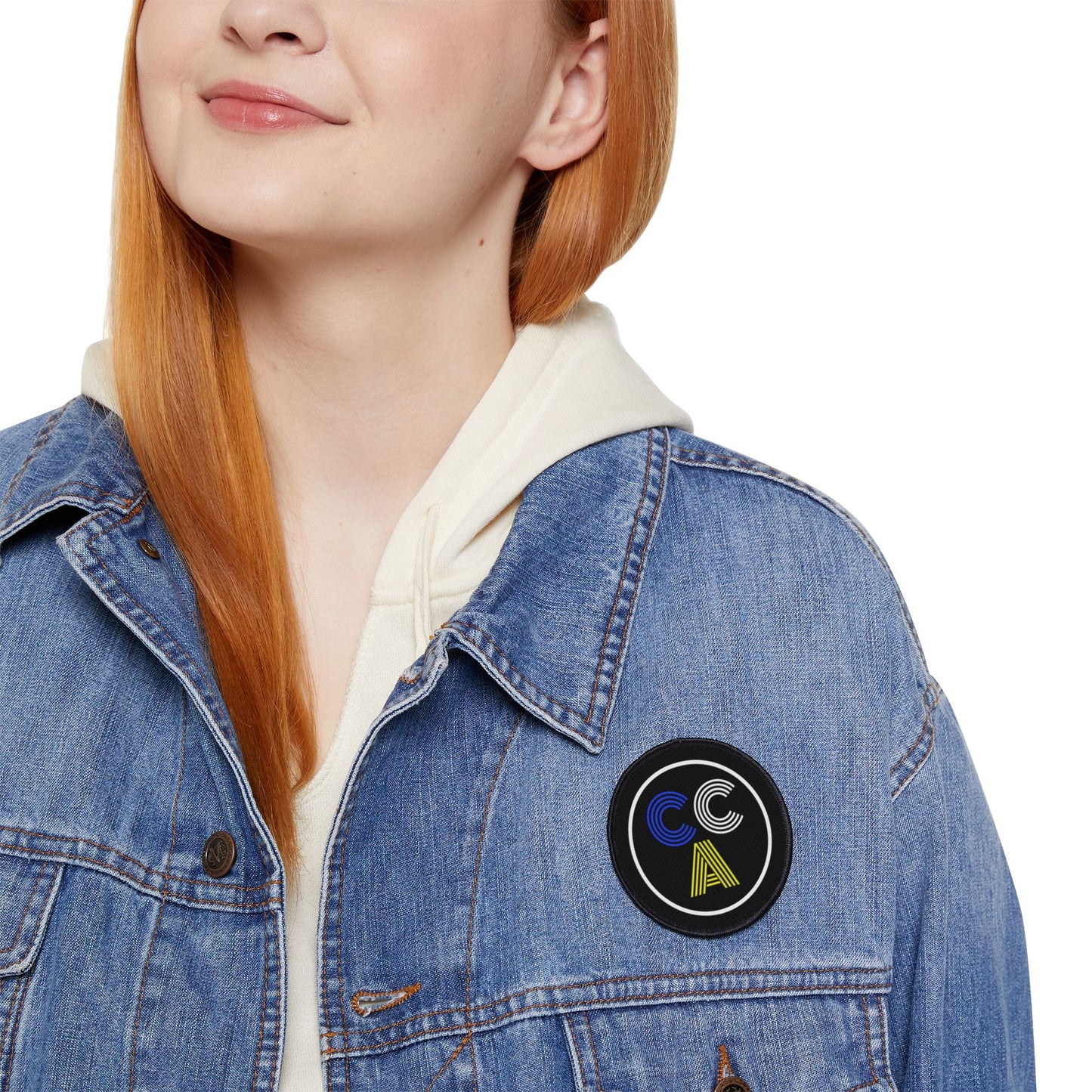 2 Cs Iron-On Patches