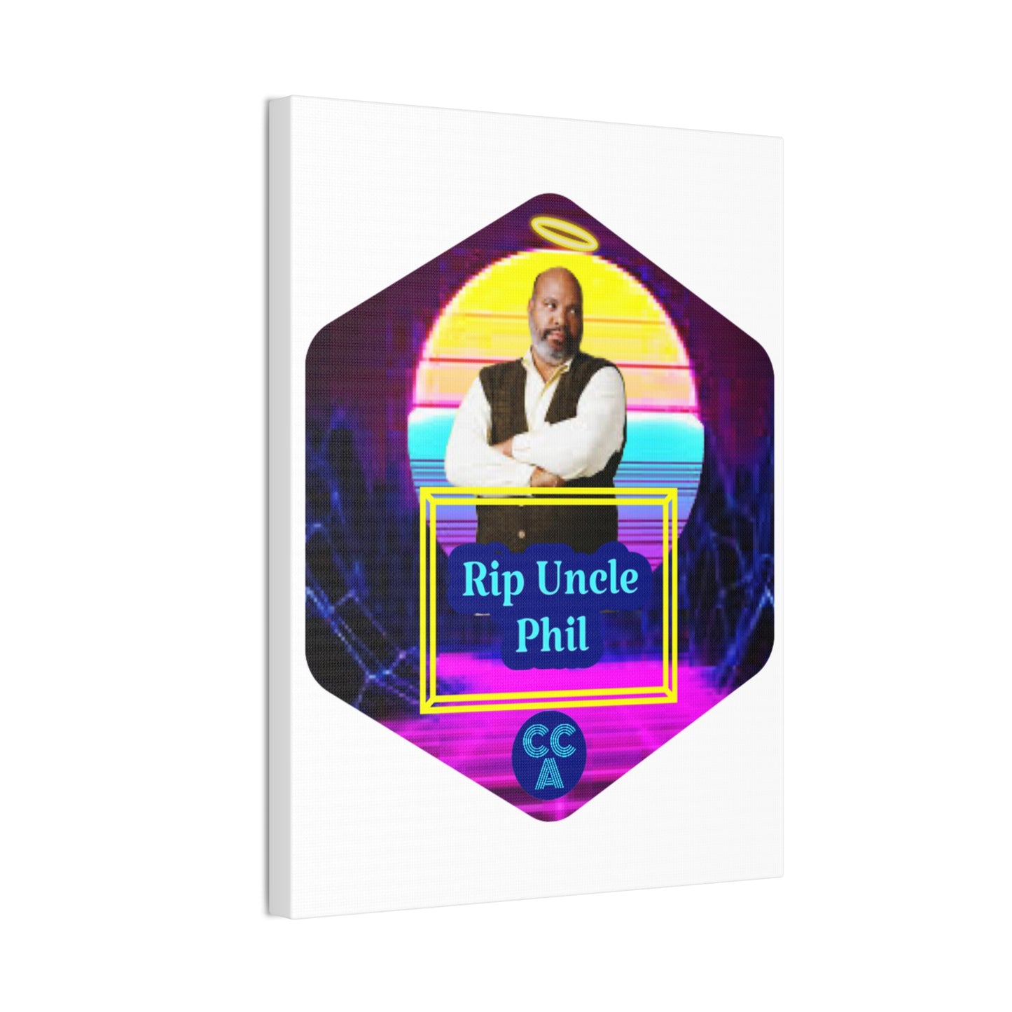 Blk Greatness Canvas Stretched, 0.75"