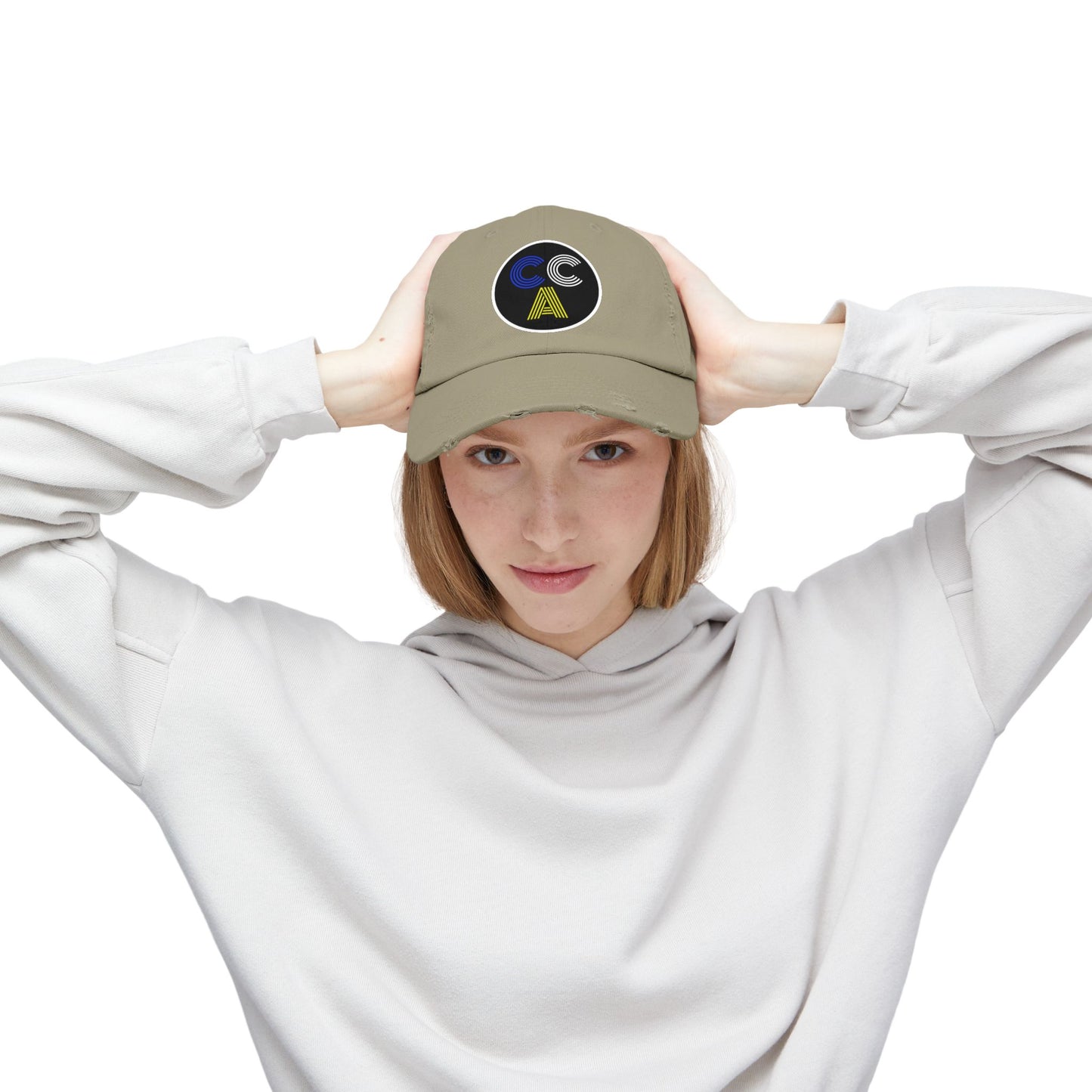 2 Cs Distressed Cap