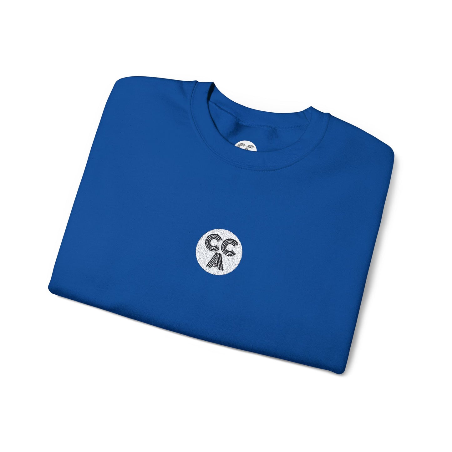 2 Cs Embroidery Crewneck Sweatshirt