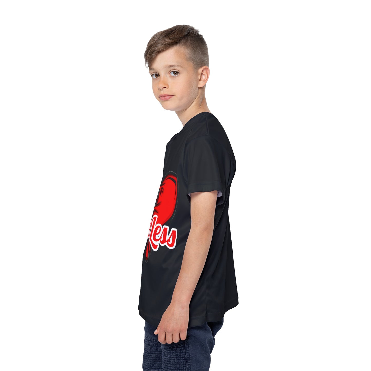 LoveLess Kids Sports Jersey (AOP)