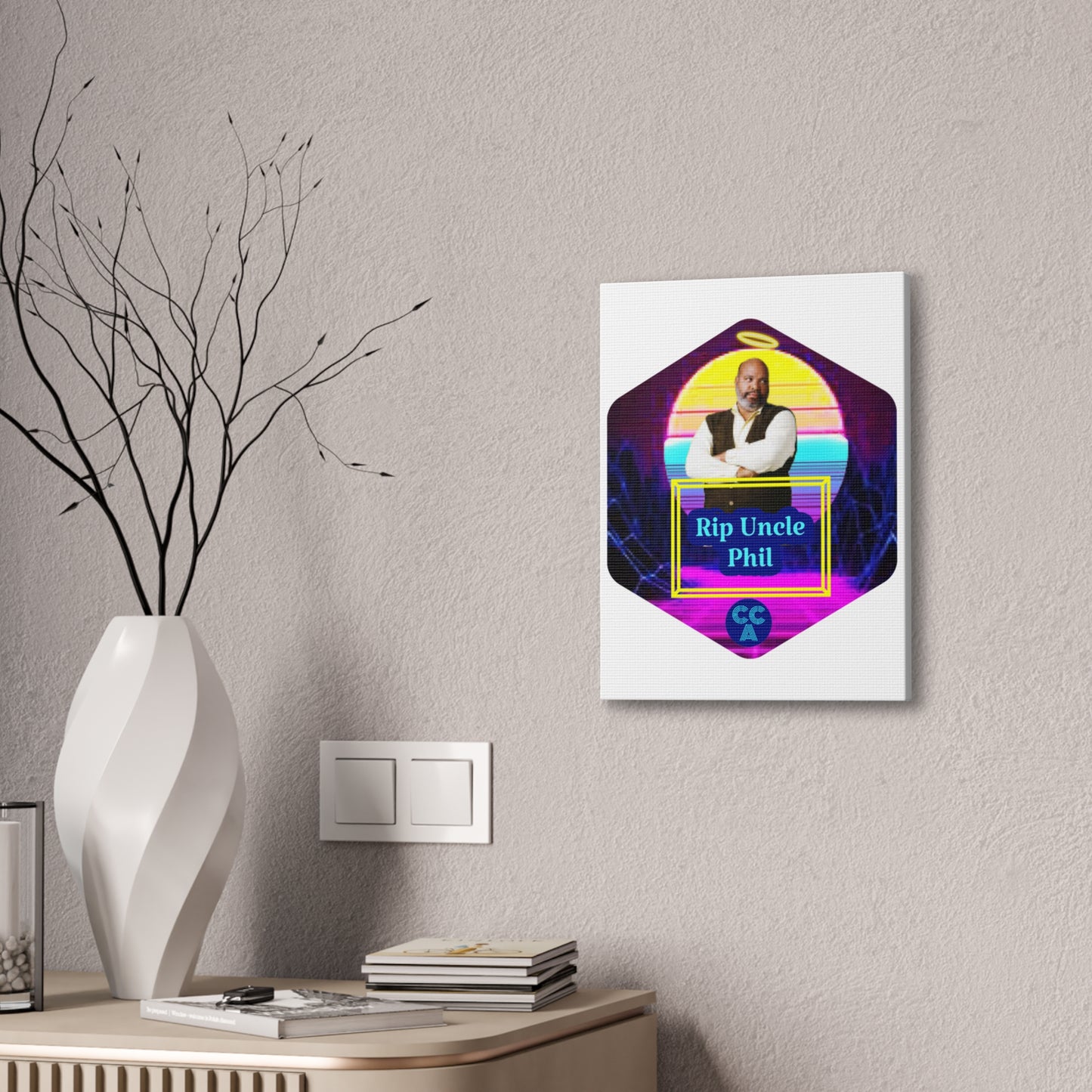 Blk Greatness Canvas Stretched, 0.75"