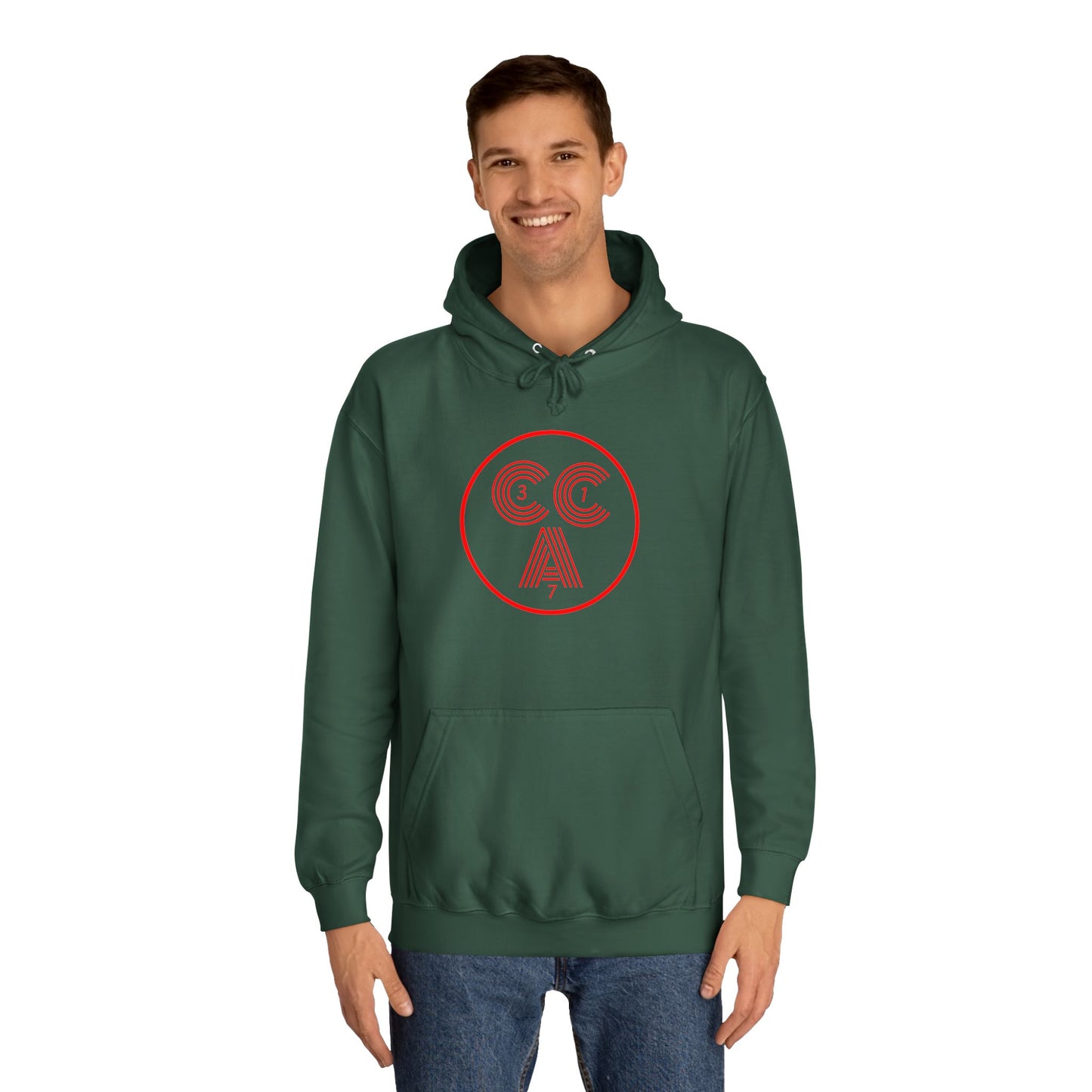2 Cs Logo College Hoodie