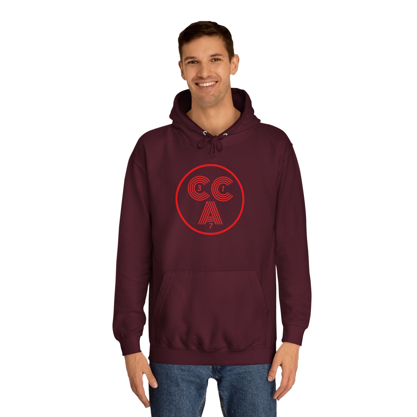 2 Cs Logo College Hoodie