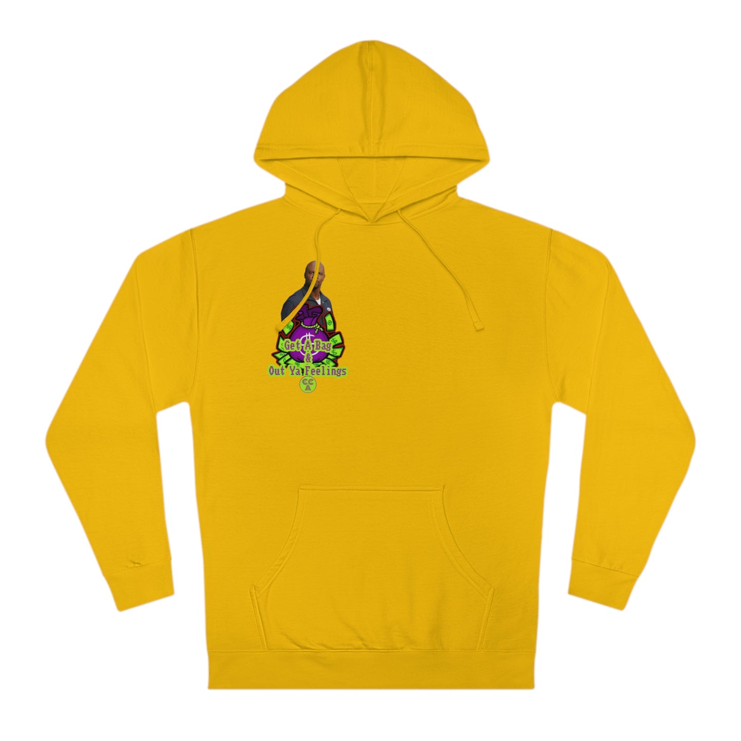 Blk Greatness Hooded Sweatshirt