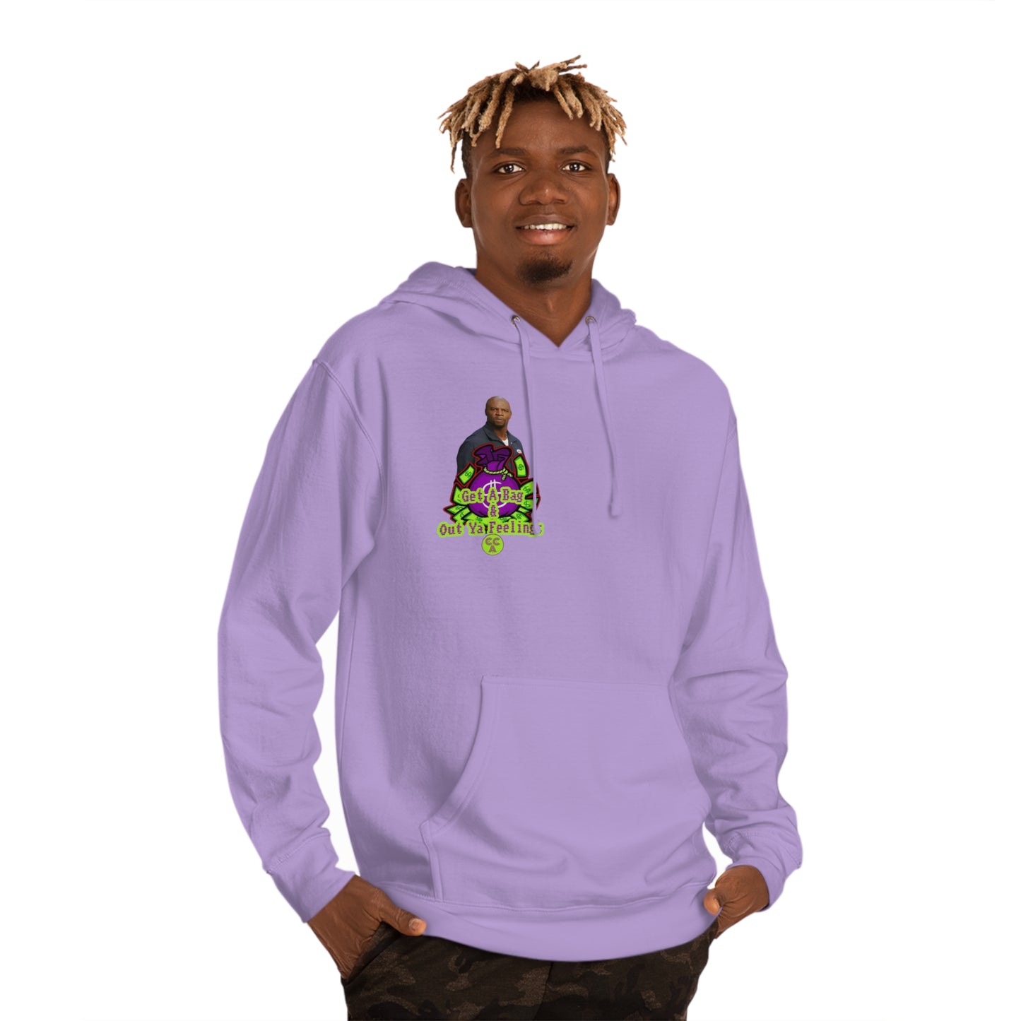 Blk Greatness Hooded Sweatshirt