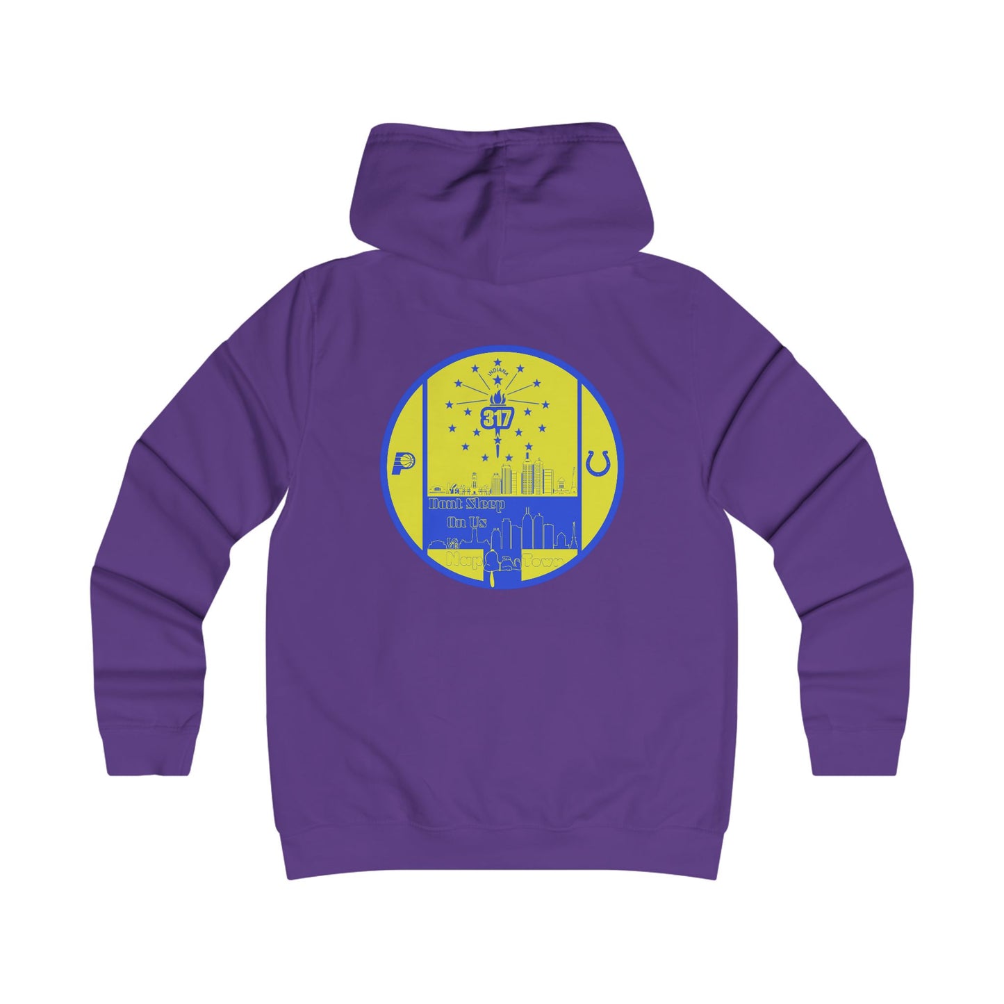 Dont Sleep On Us Girlie College Hoodie