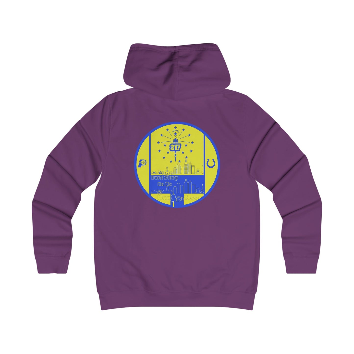 Dont Sleep On Us Girlie College Hoodie
