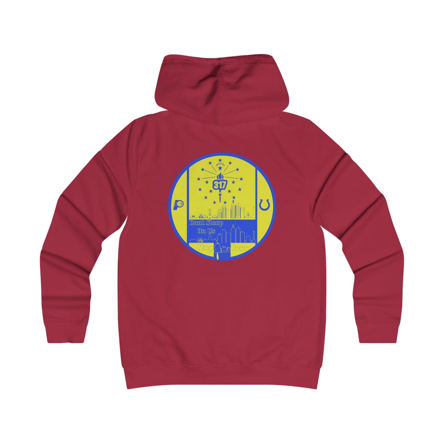 Dont Sleep On Us Girlie College Hoodie