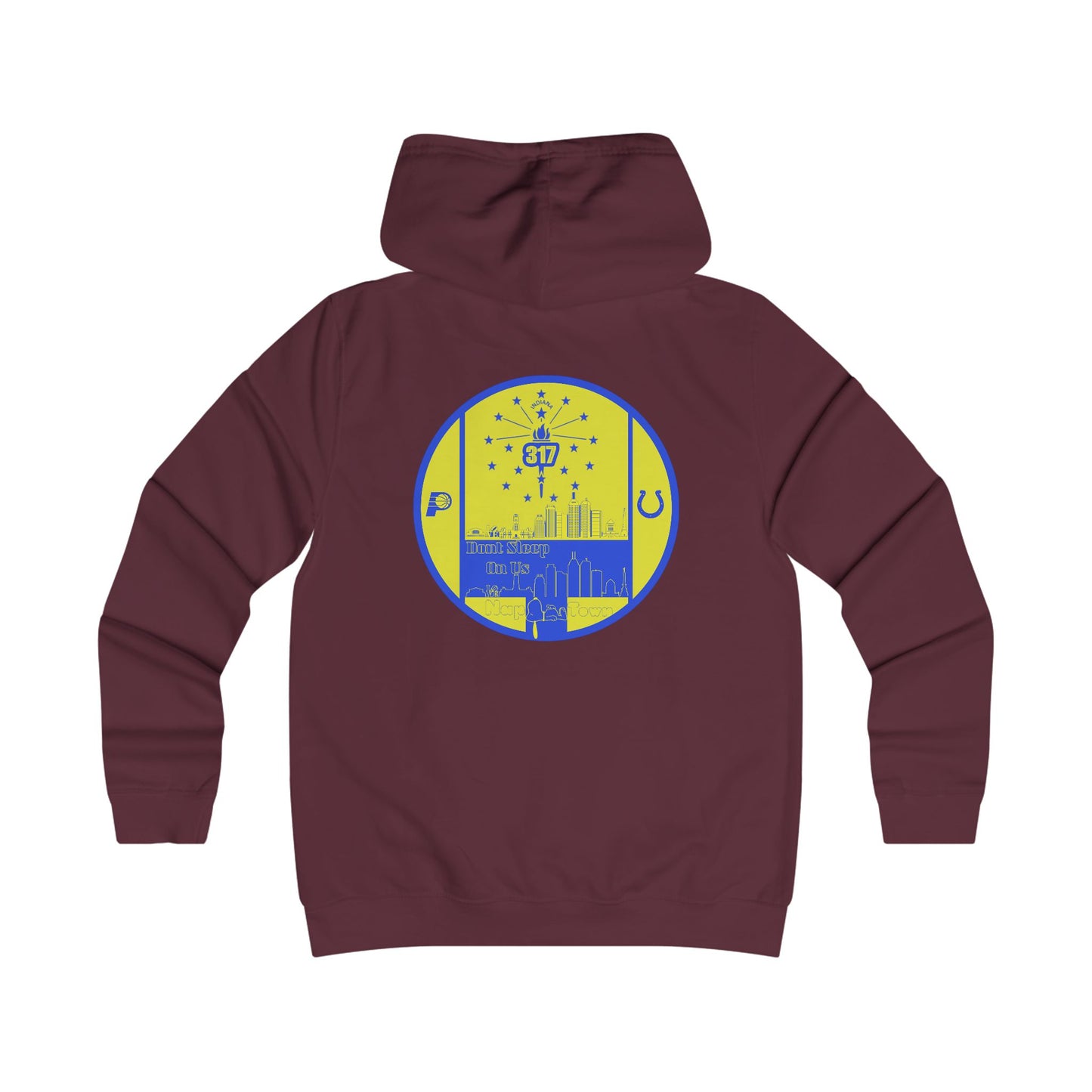 Dont Sleep On Us Girlie College Hoodie
