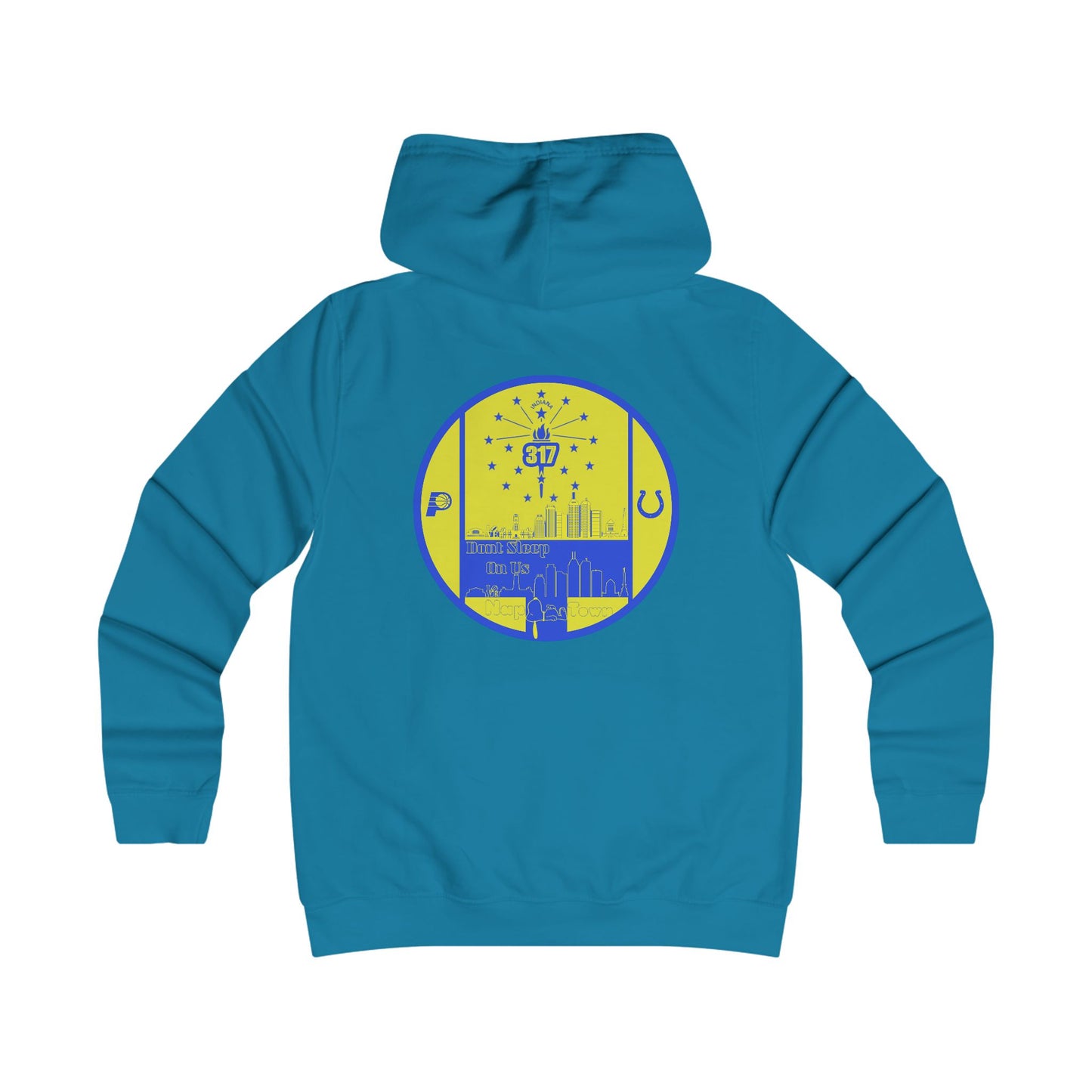Dont Sleep On Us Girlie College Hoodie