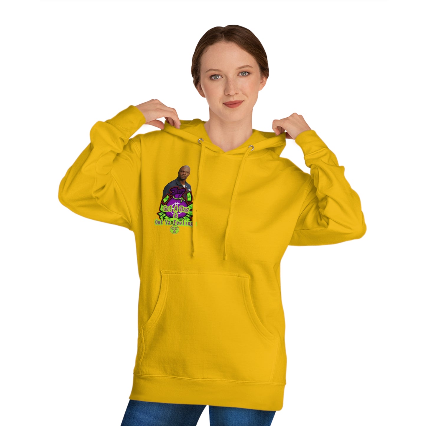 Blk Greatness Hooded Sweatshirt