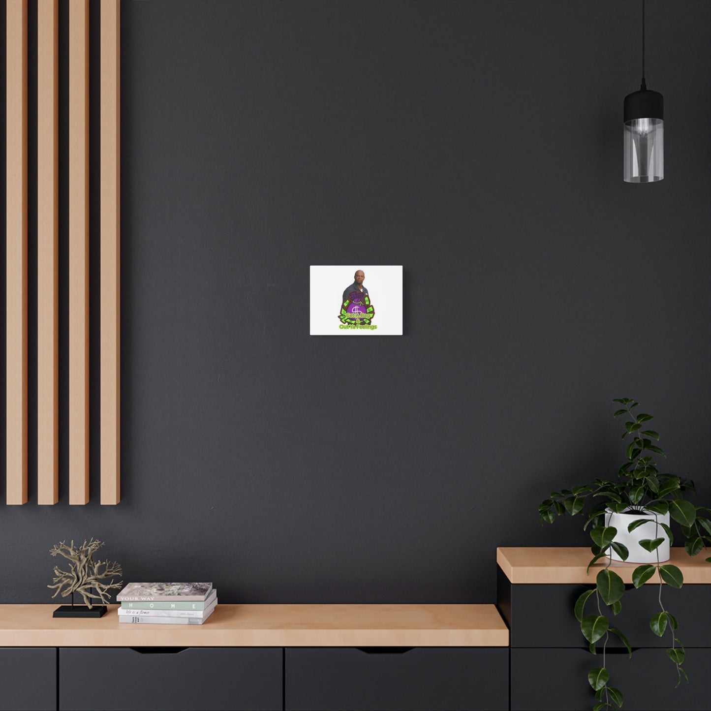 Blk Greatness Matte Canvas, Stretched, 1.25"