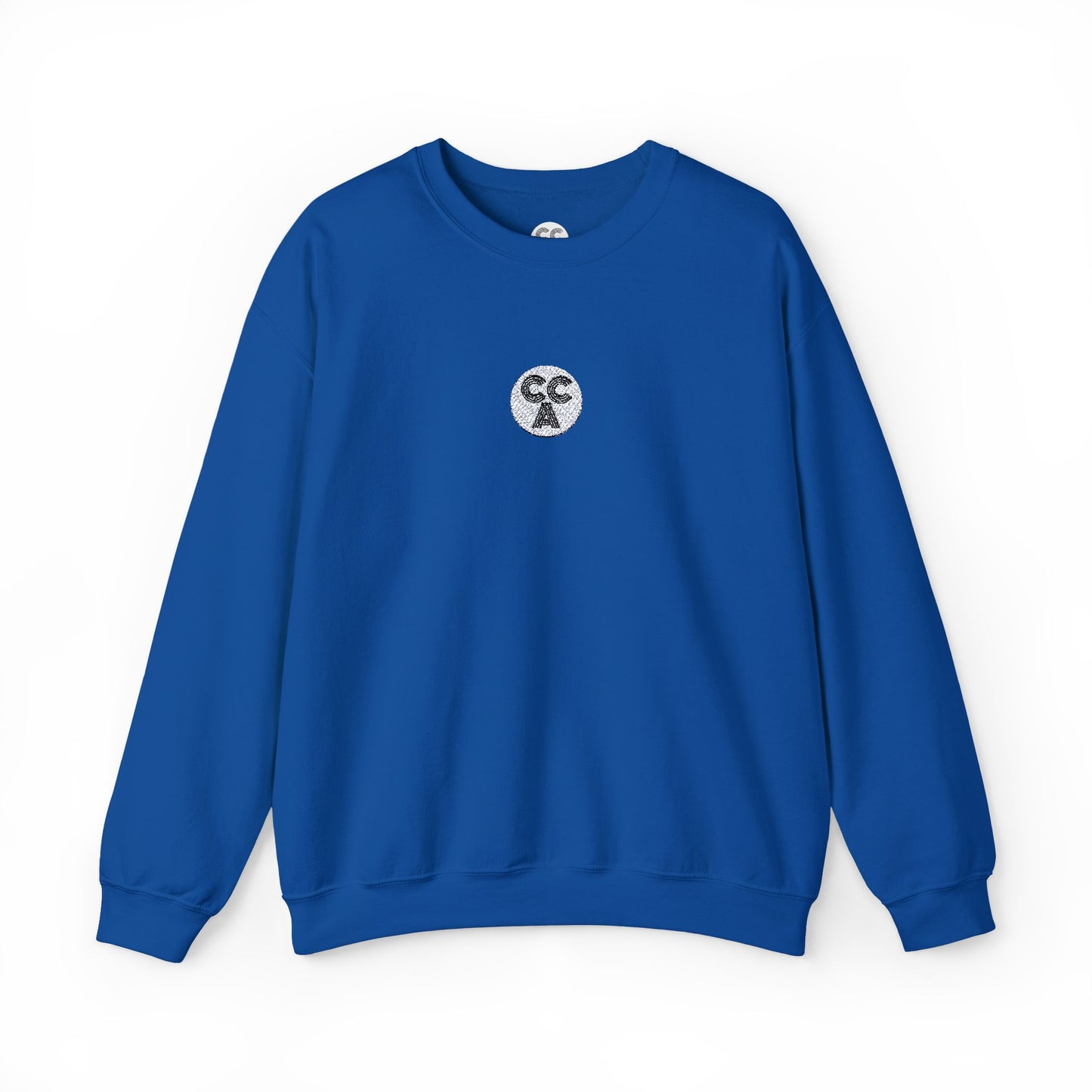 2 Cs Embroidery Crewneck Sweatshirt