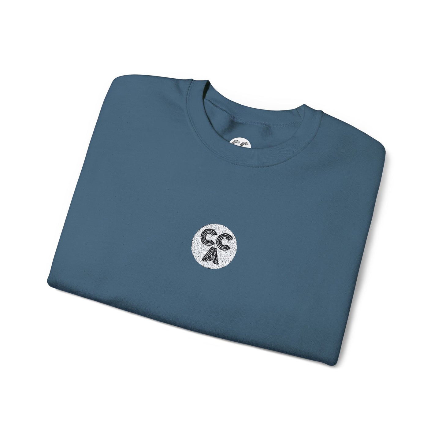 2 Cs Embroidery Crewneck Sweatshirt