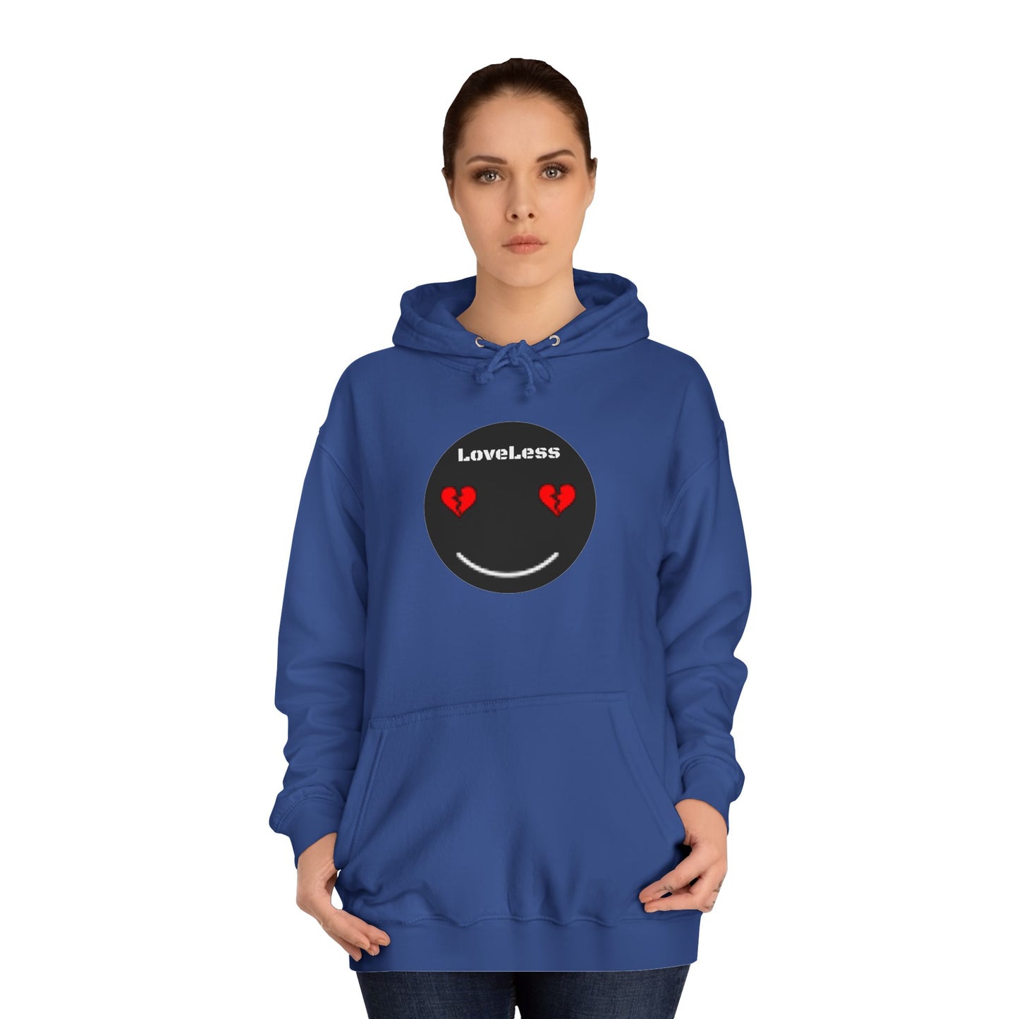 HBG LoveLess Unisex College Hoodie