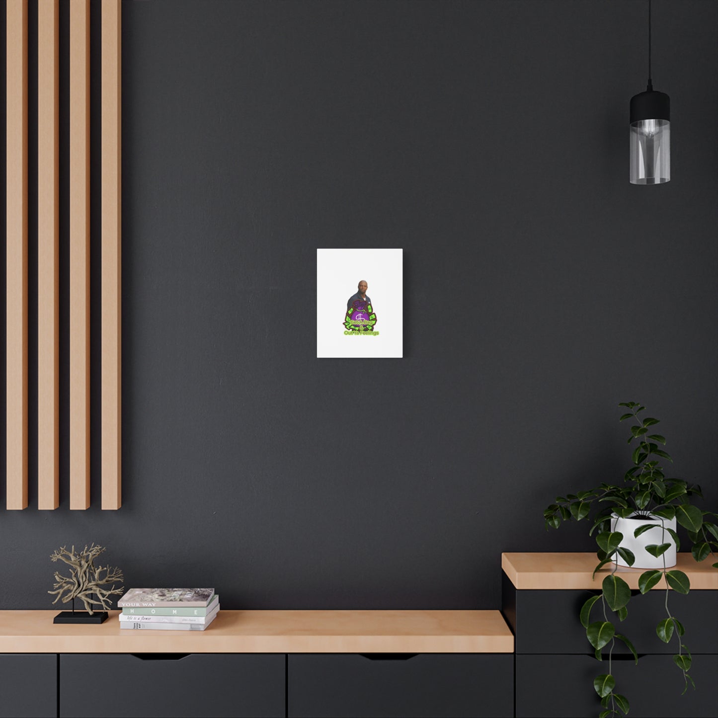 Blk Greatness Matte Canvas, Stretched, 1.25"