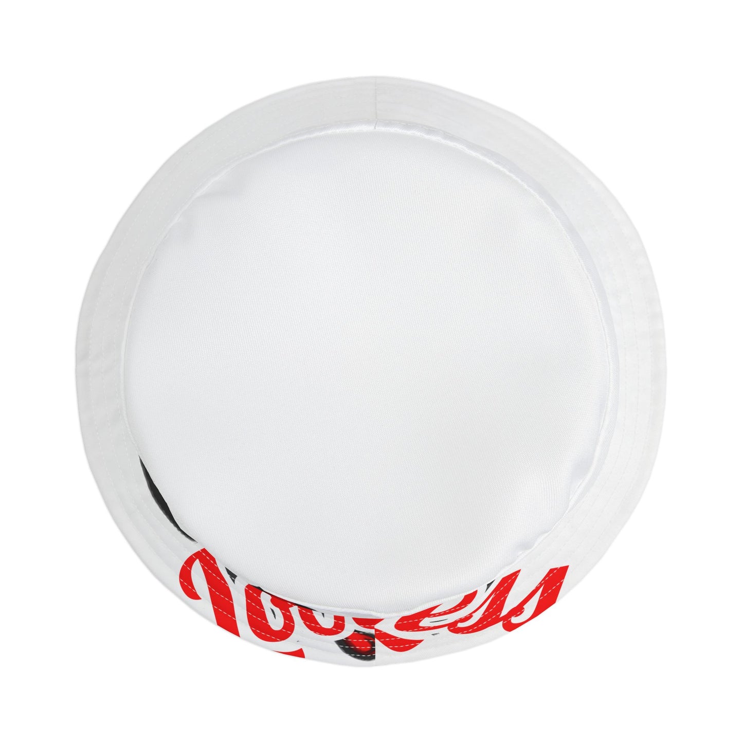 LoveLess Bucket Hat white (AOP)