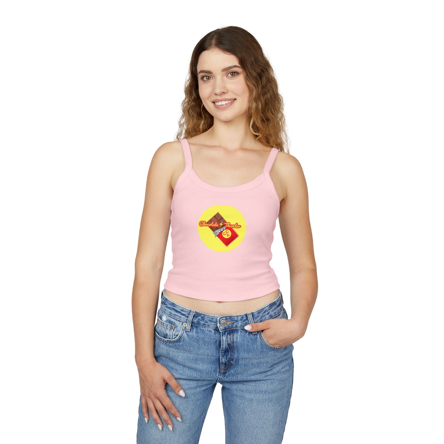 Chocolate Thunder Women's Spaghetti Strap Tank Top