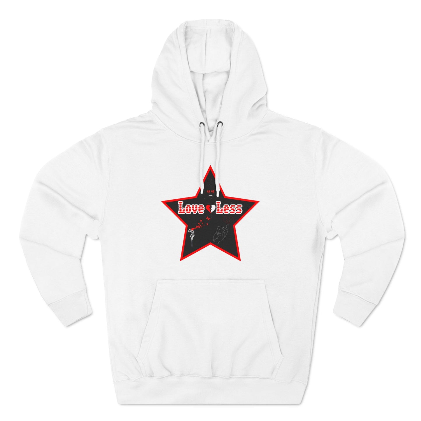LoveLess HBG Three-Panel Fleece Hoodie