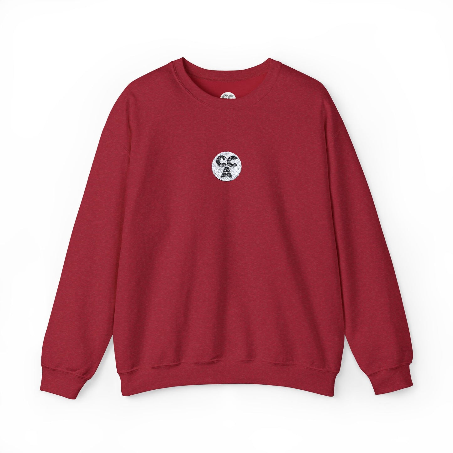 2 Cs Embroidery Crewneck Sweatshirt
