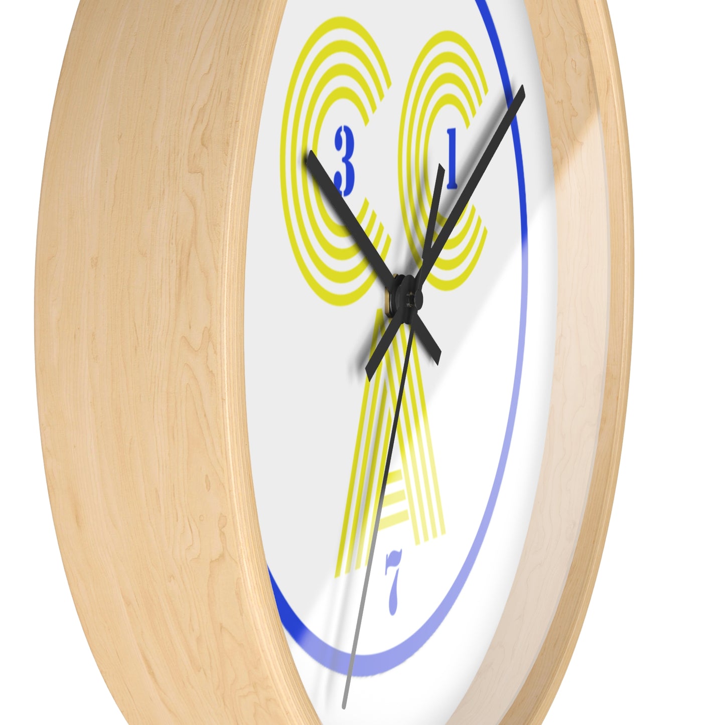 2 Cs Logo Wall Clock