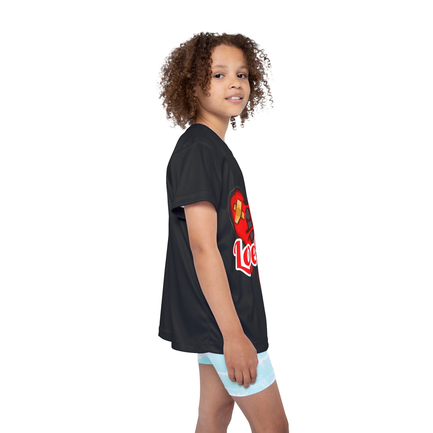 LoveLess Kids Sports Jersey (AOP)
