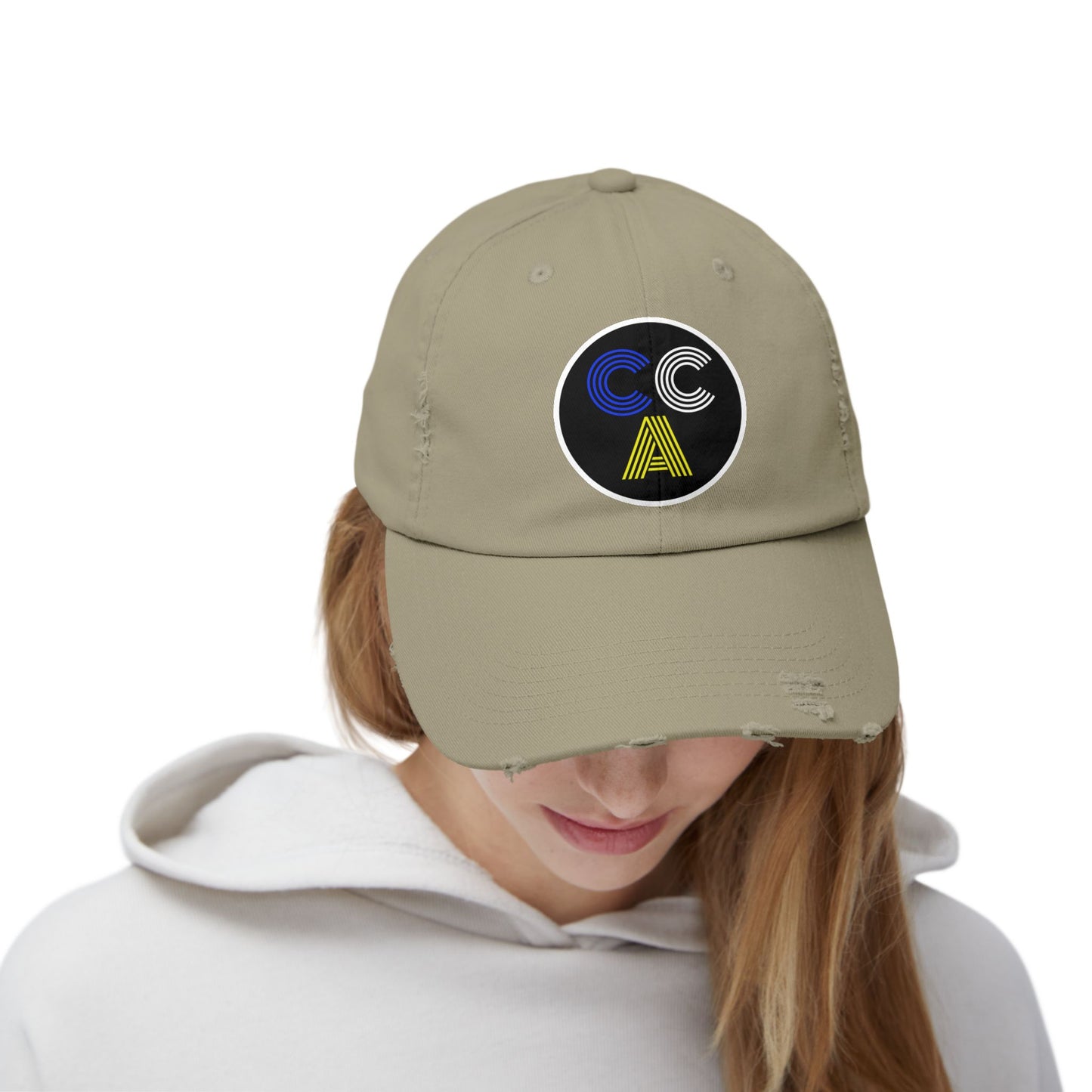 2 Cs Distressed Cap