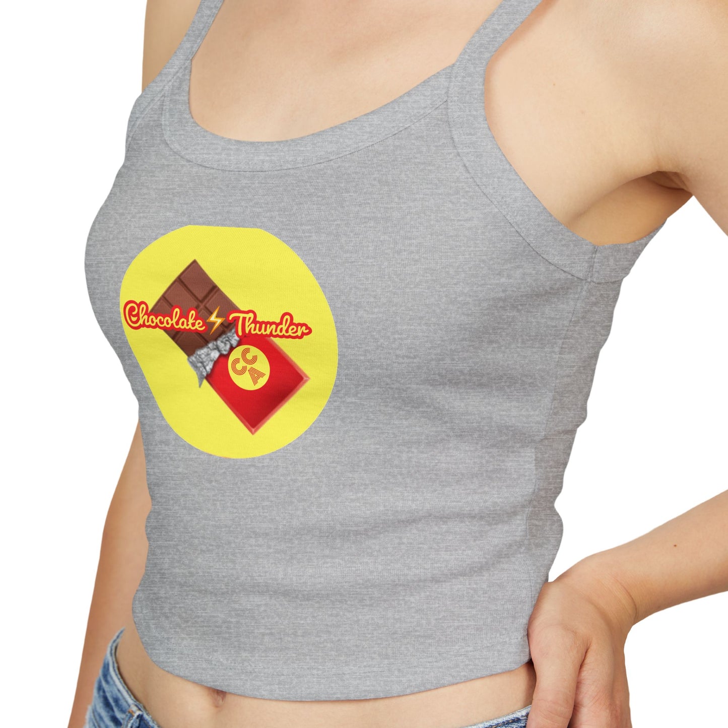 Chocolate Thunder Women's Spaghetti Strap Tank Top