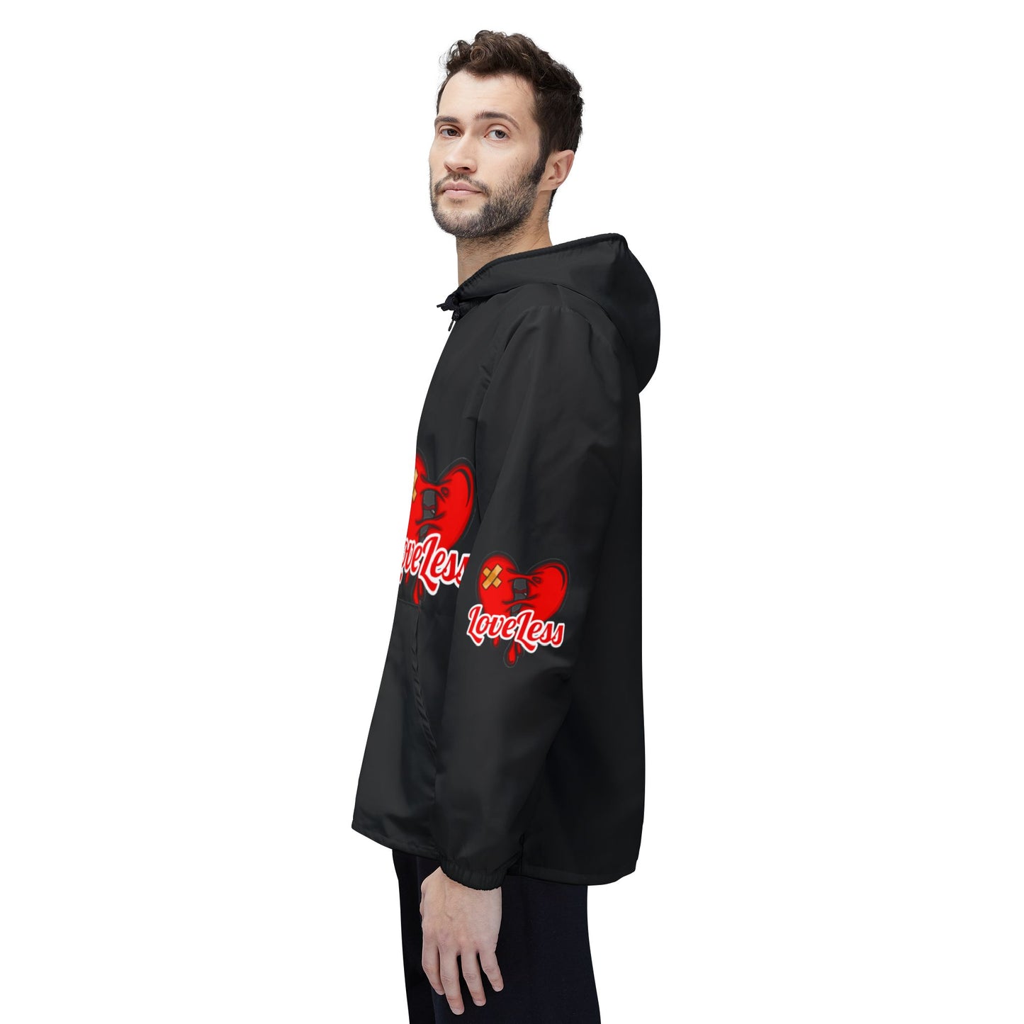 LoveLess Windbreaker Jacket (AOP)