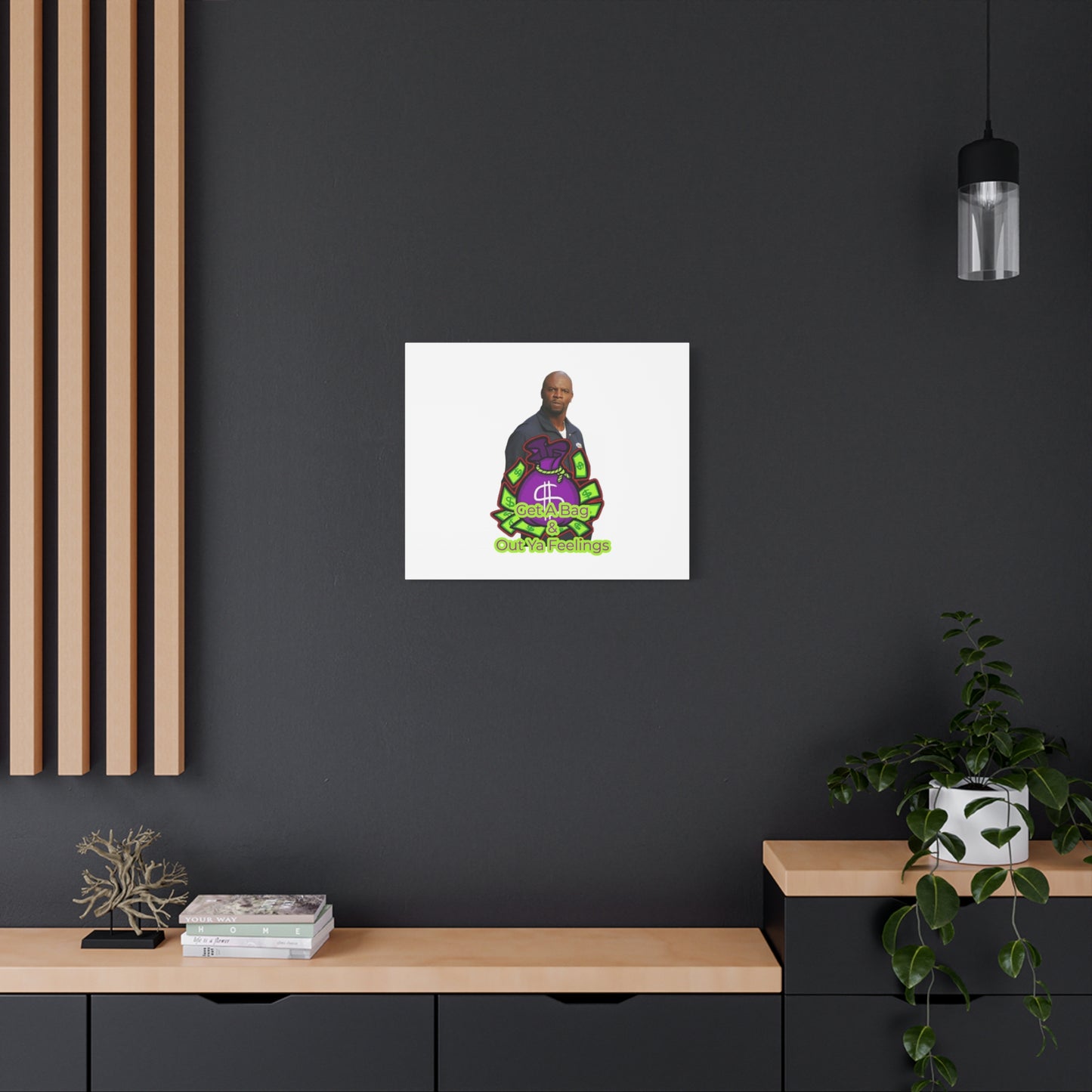 Blk Greatness Matte Canvas, Stretched, 1.25"
