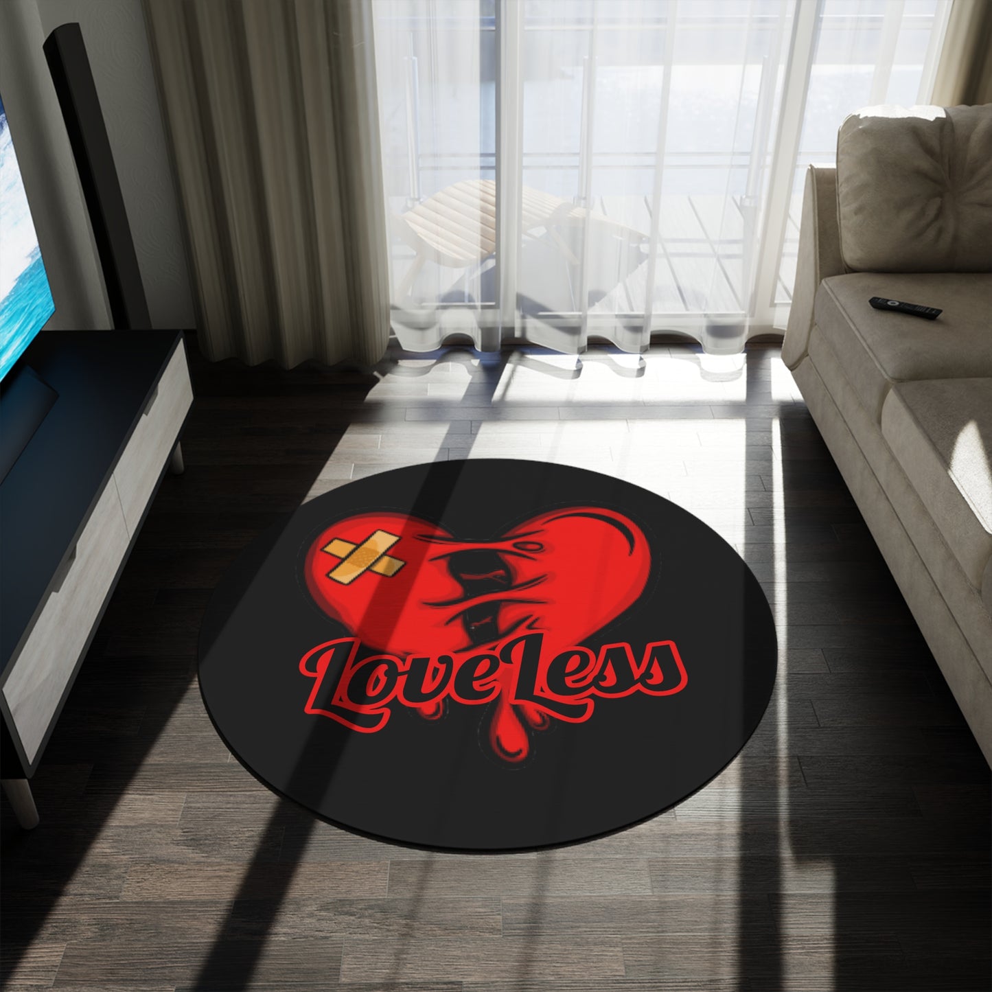 LoveLess Round Rug