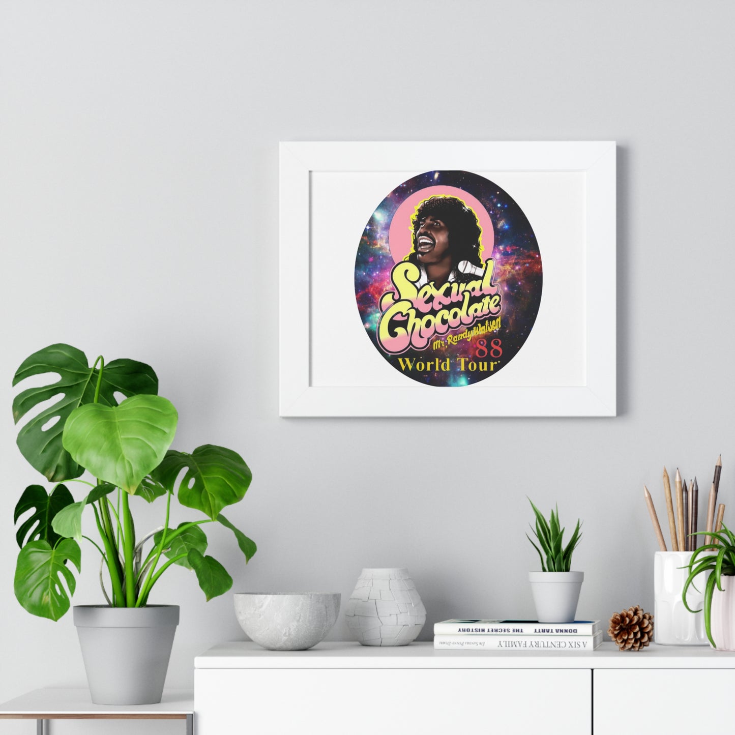 Blk Greatness Framed Horizontal Poster