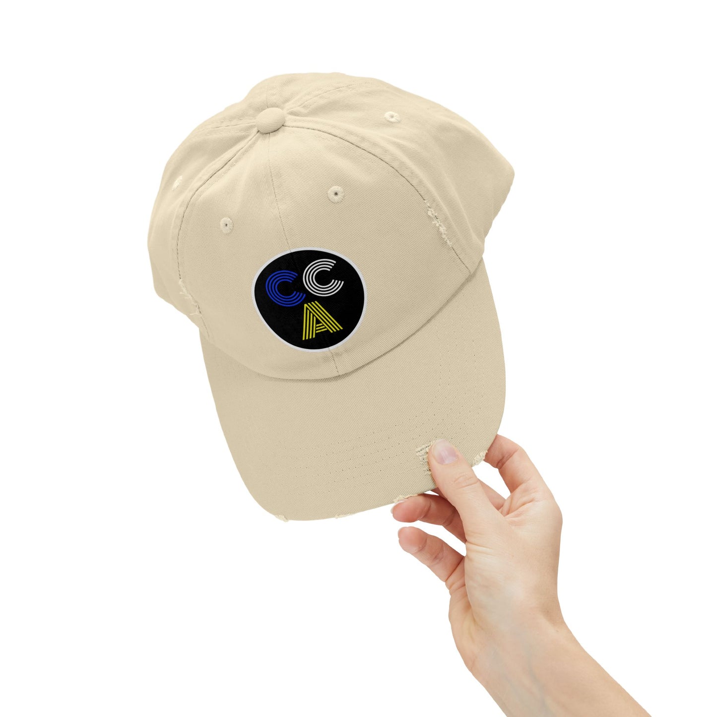 2 Cs Distressed Cap