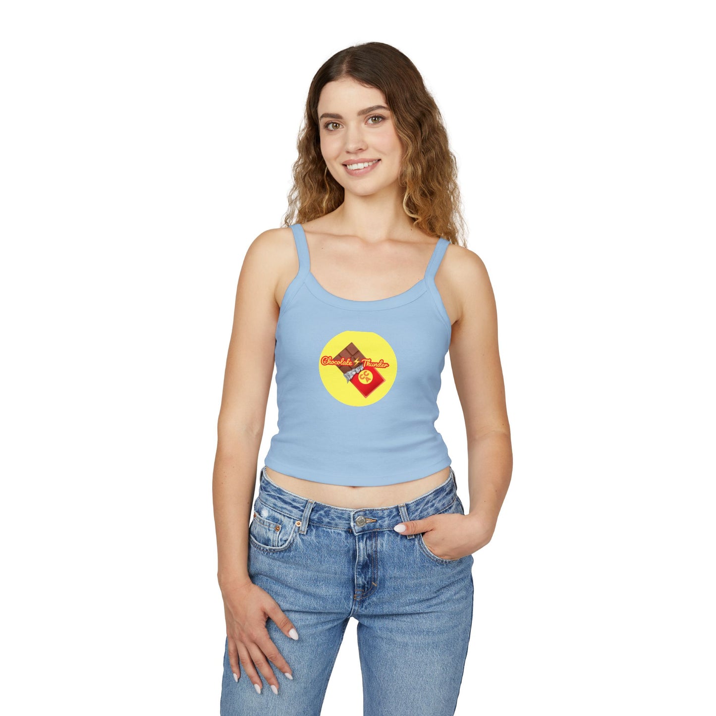 Chocolate Thunder Women's Spaghetti Strap Tank Top