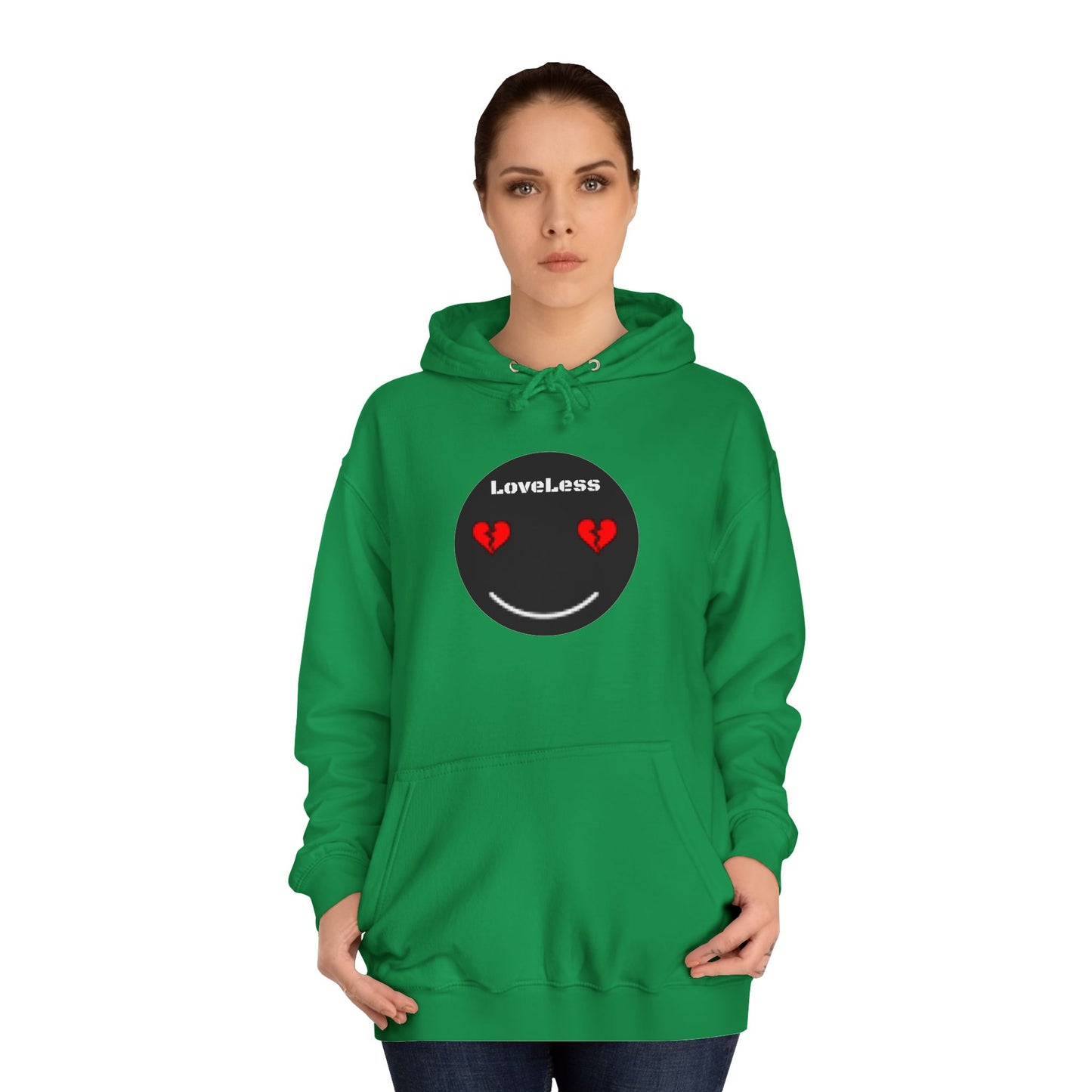 HBG LoveLess Unisex College Hoodie