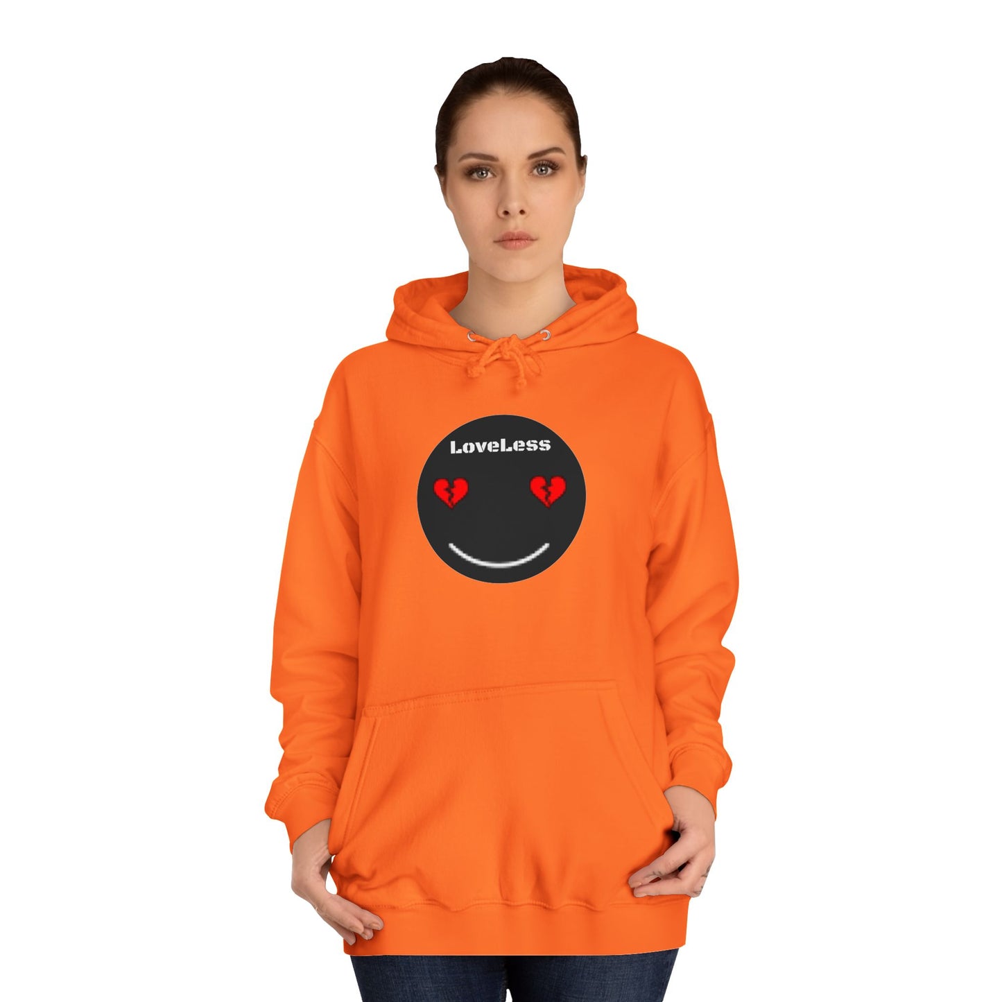 HBG LoveLess Unisex College Hoodie