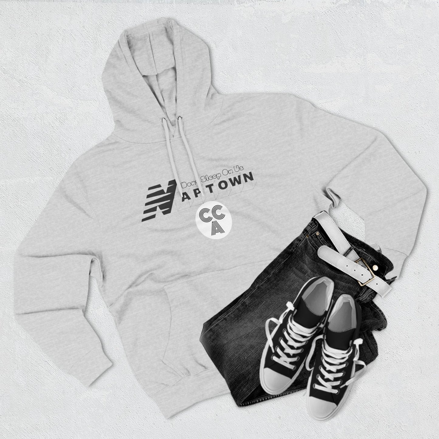 Dont Sleep On Us Three-Panel Fleece Hoodie