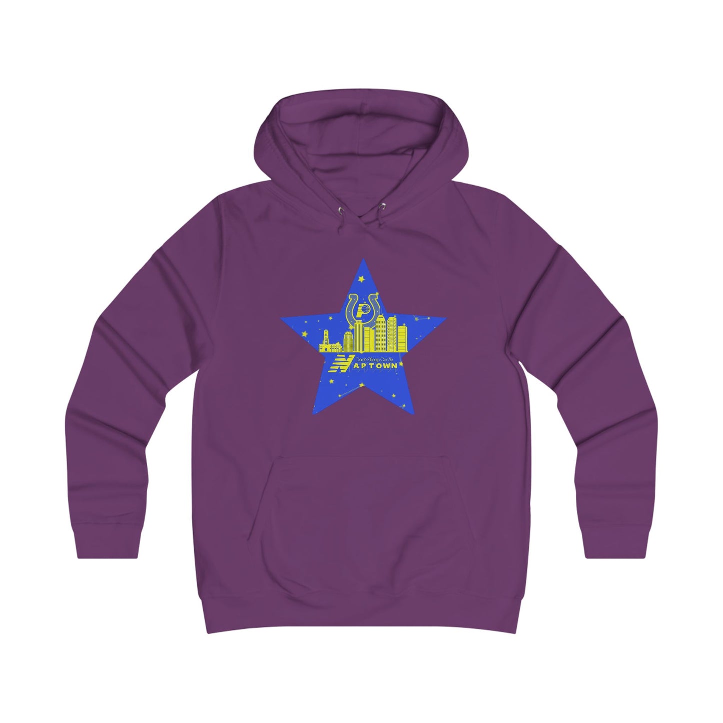 Dont Sleep On Us Girlie College Hoodie