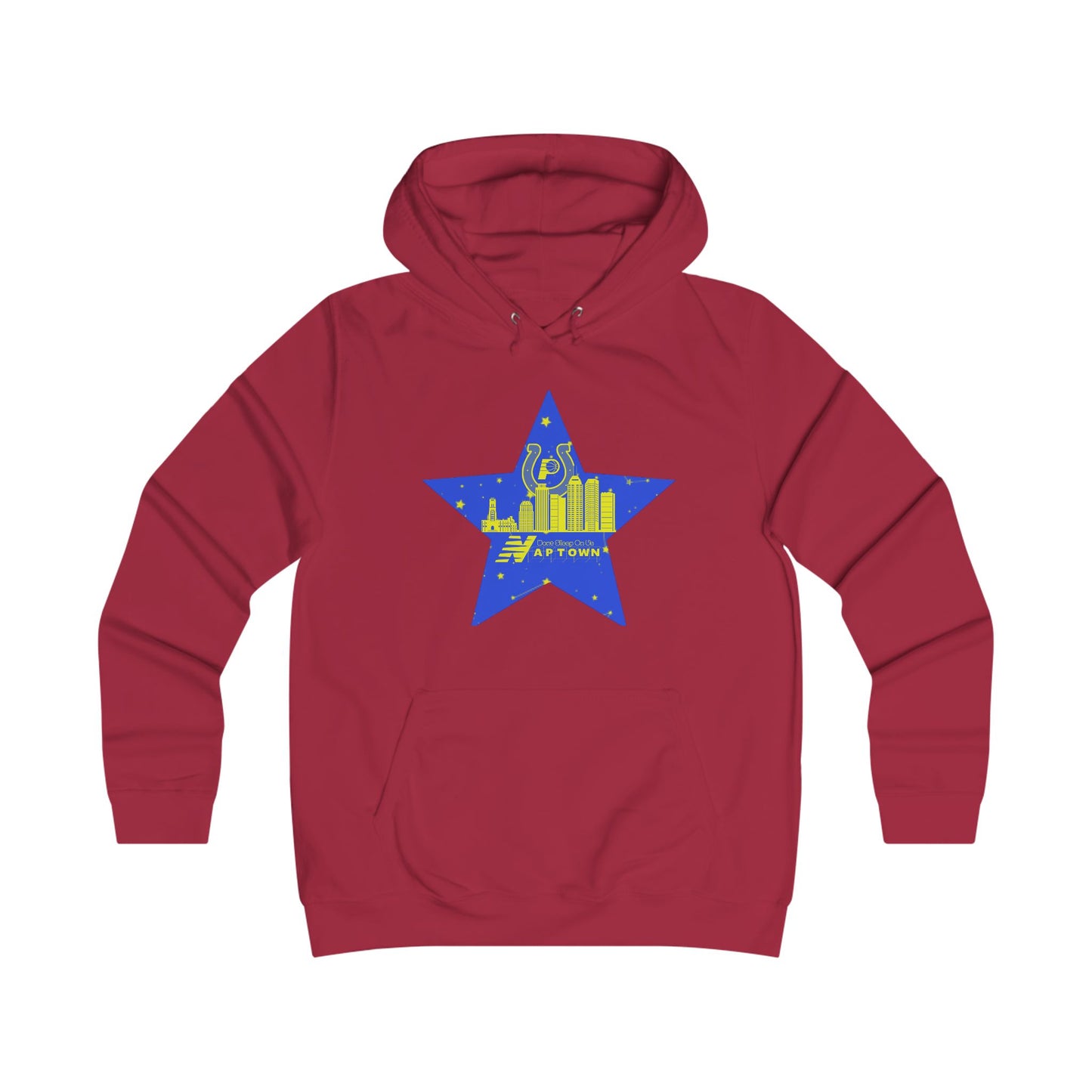 Dont Sleep On Us Girlie College Hoodie