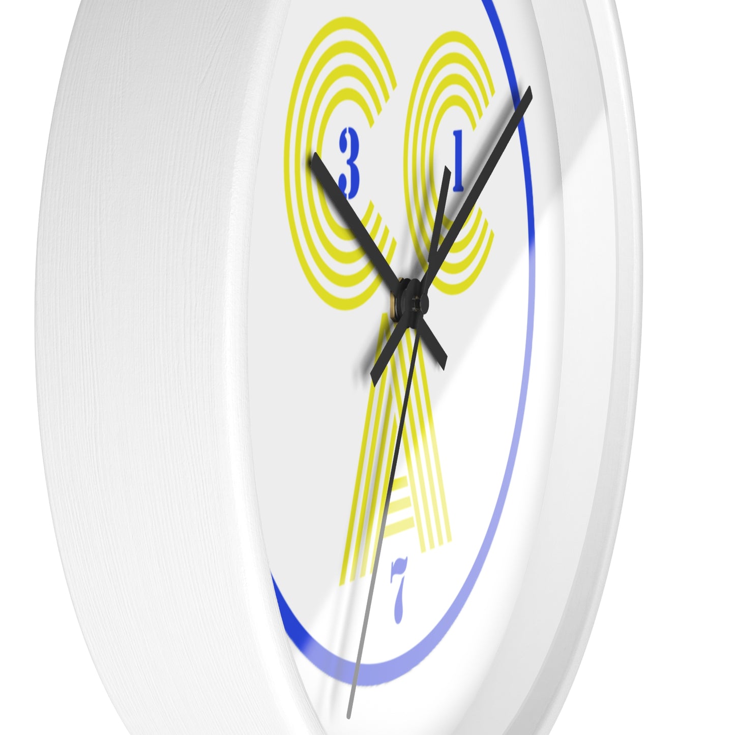 2 Cs Logo Wall Clock
