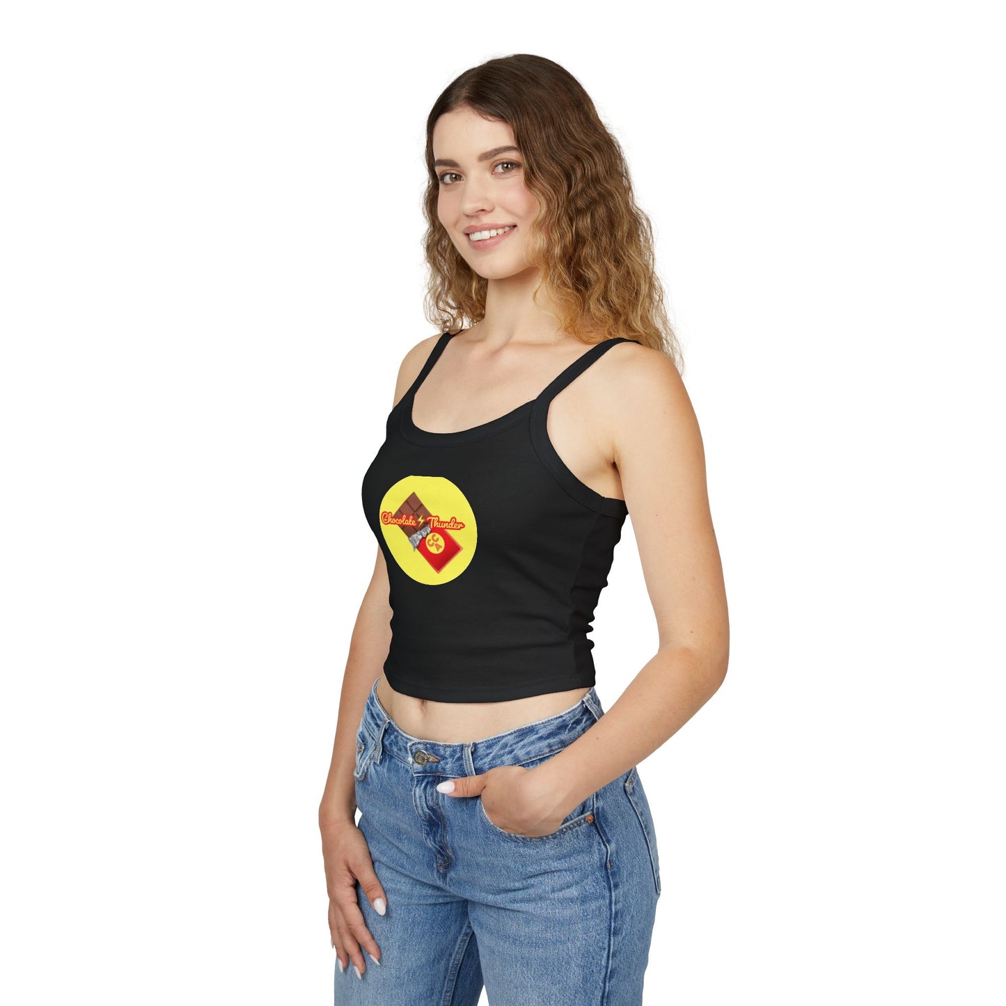 Chocolate Thunder Women's Spaghetti Strap Tank Top