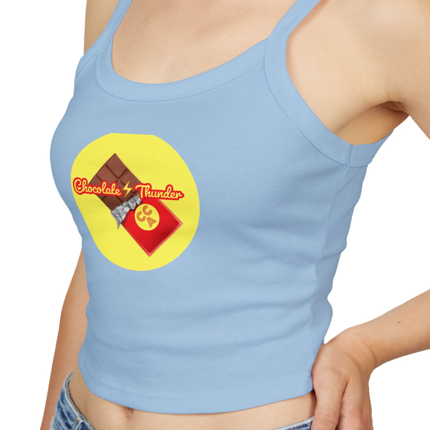 Chocolate Thunder Women's Spaghetti Strap Tank Top