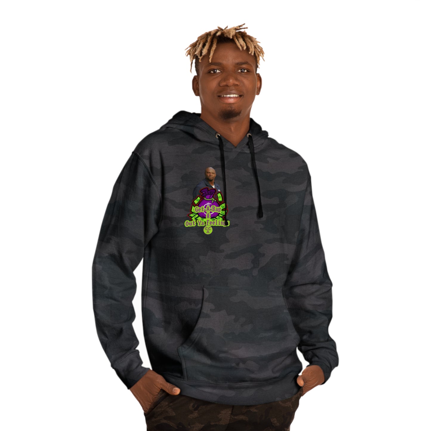 Blk Greatness Hooded Sweatshirt