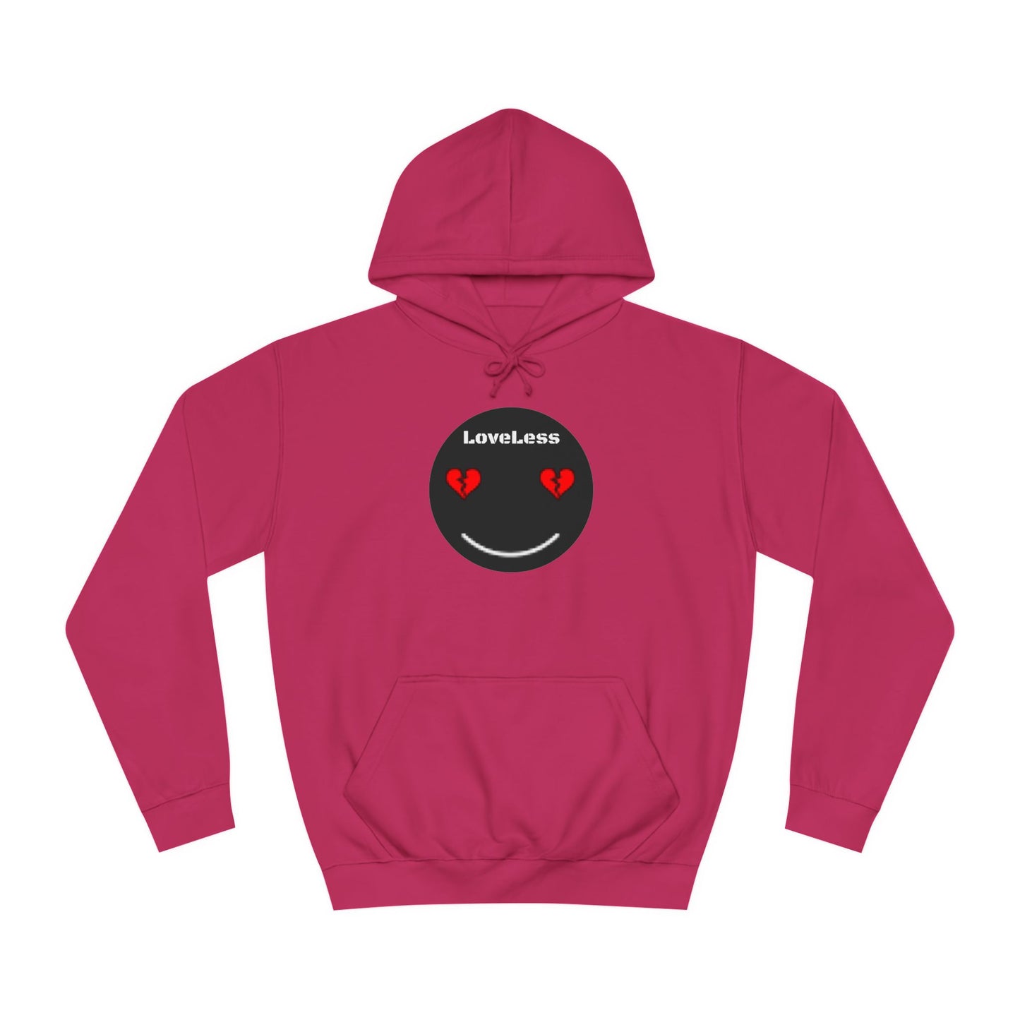 HBG LoveLess Unisex College Hoodie