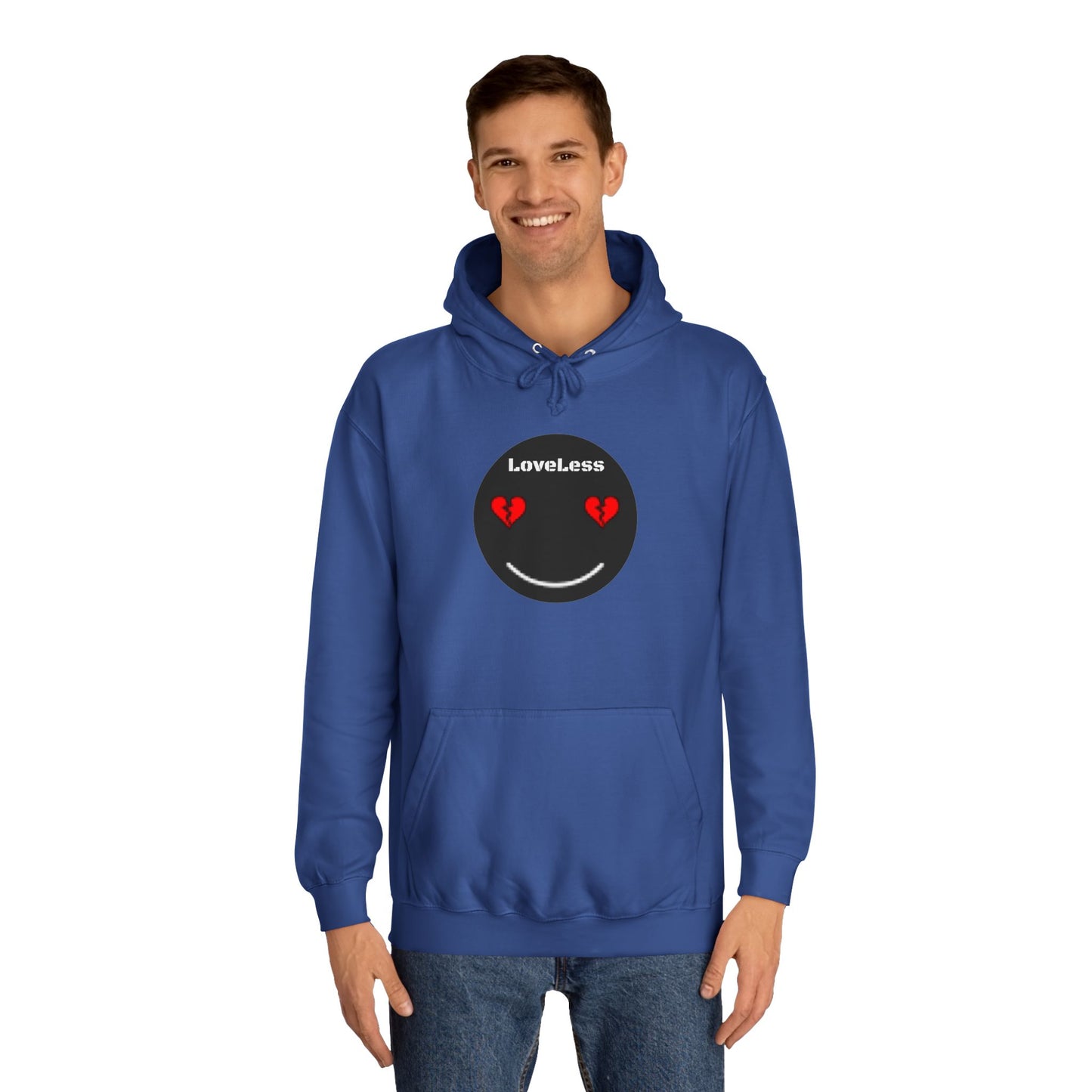 HBG LoveLess Unisex College Hoodie
