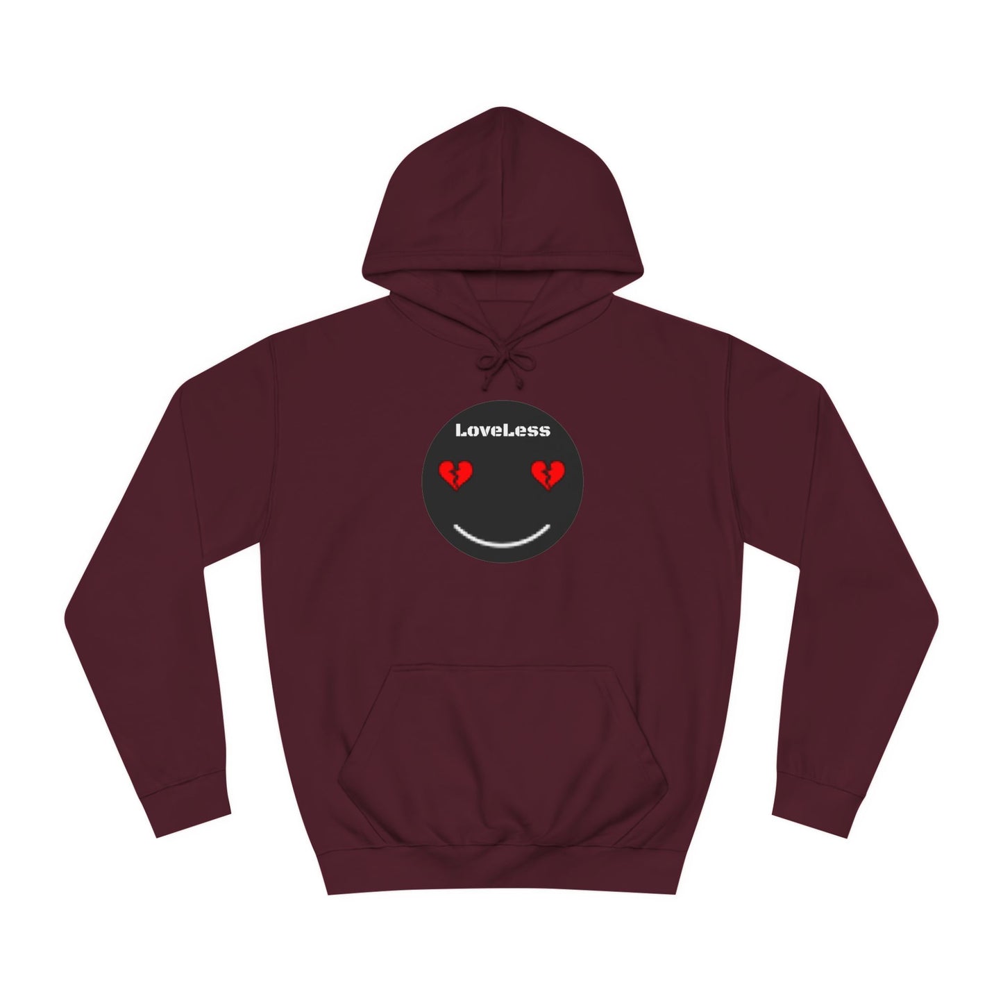 HBG LoveLess Unisex College Hoodie