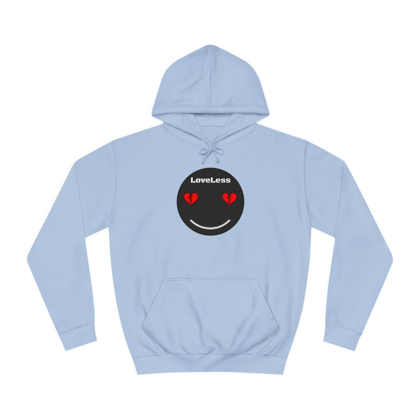 HBG LoveLess Unisex College Hoodie